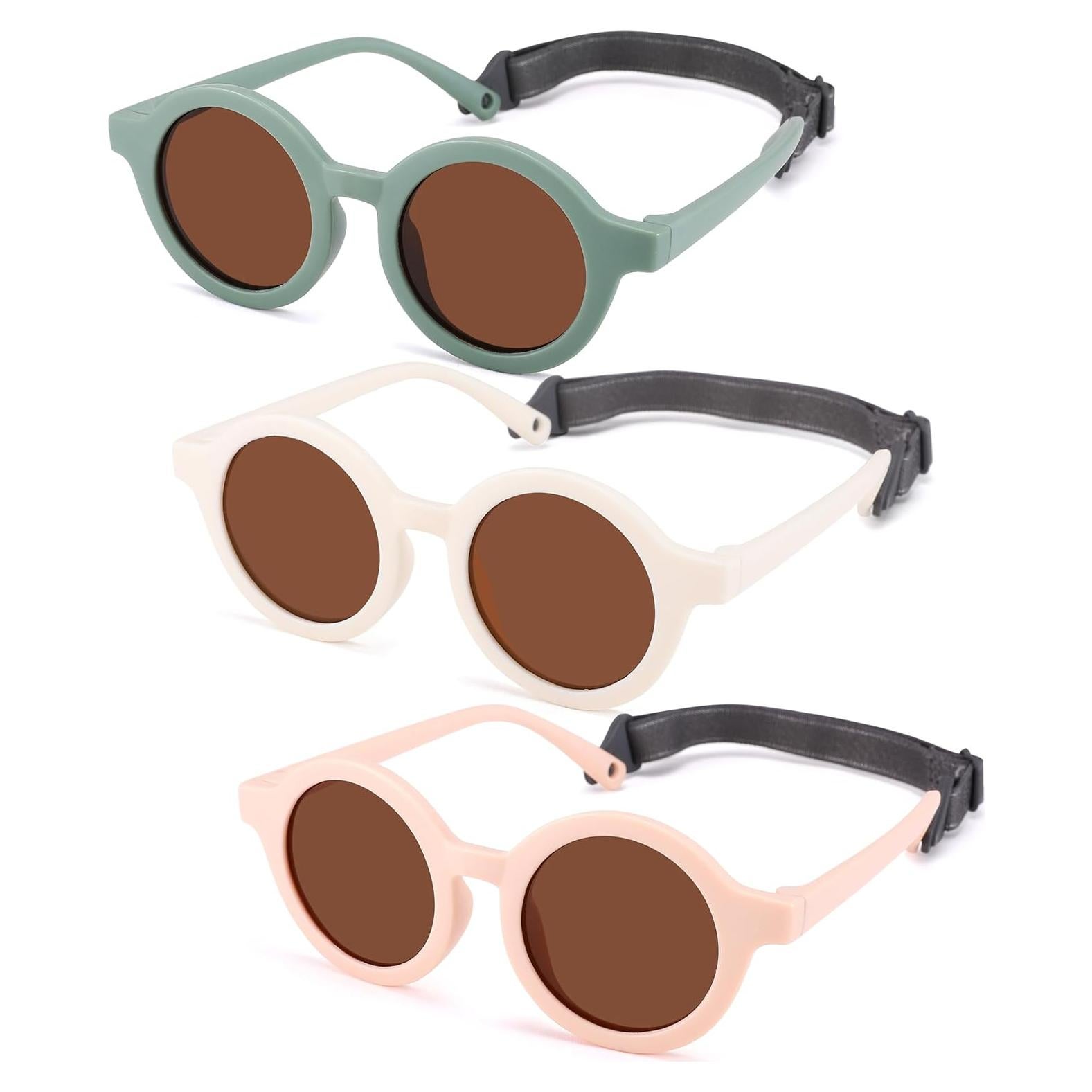 Gafas de sol polarizadas NULOOQ para bebés 0-24 meses