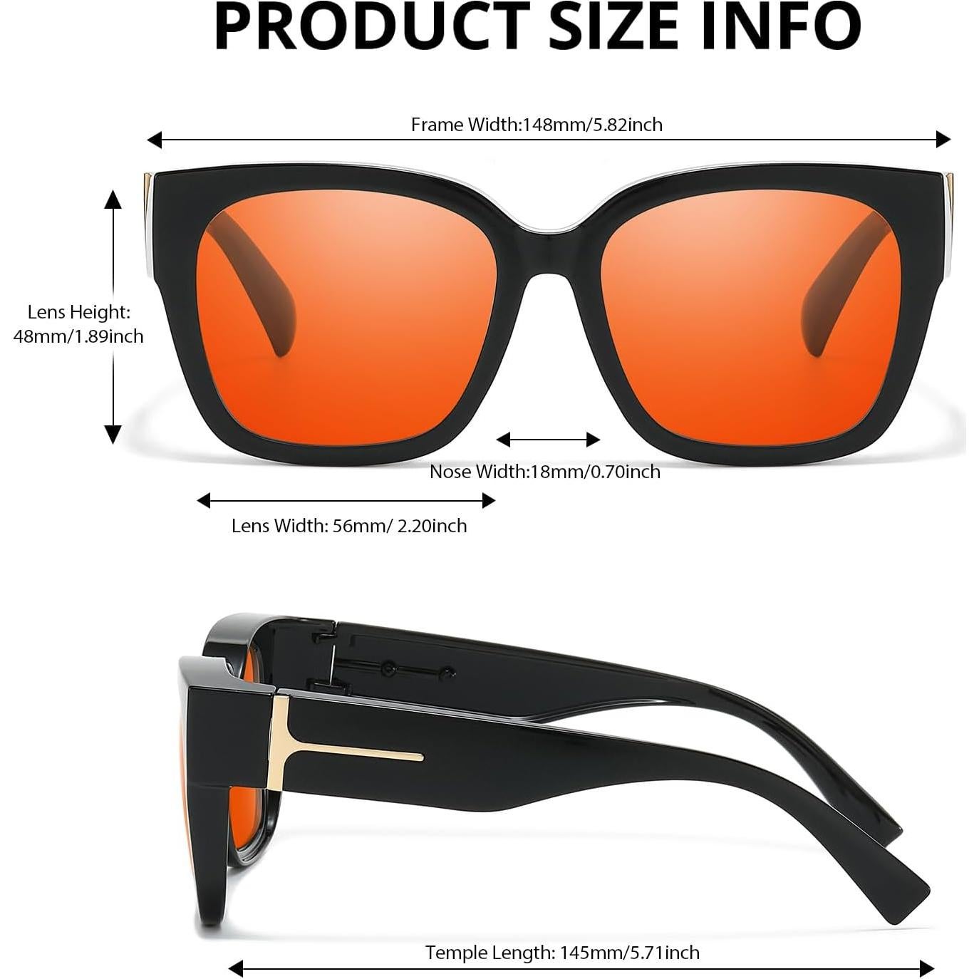 Gafas VIEWBETTER Anti Luz Azul Ámbar para Juegos - Modelo VB7511