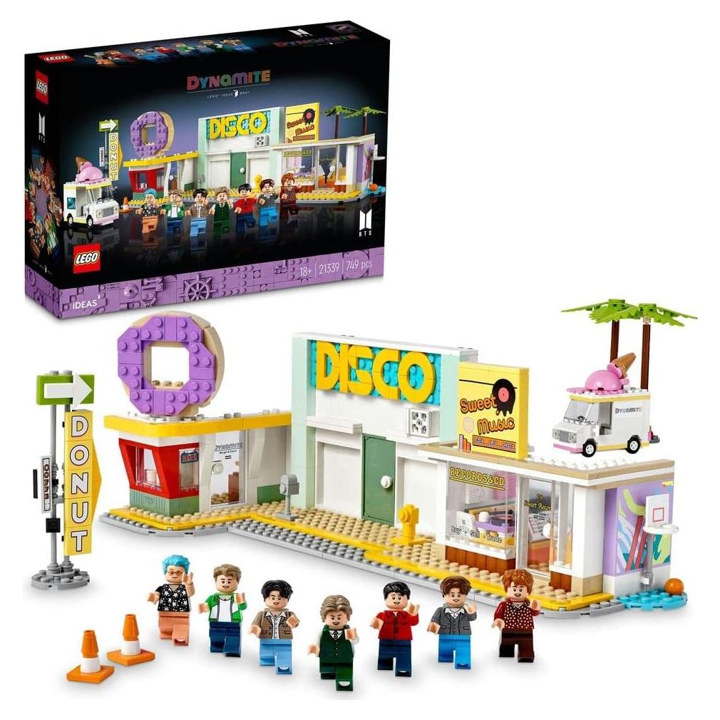 LEGO Ideas BTS Dynamite 21339 - Set de Construcción Musical