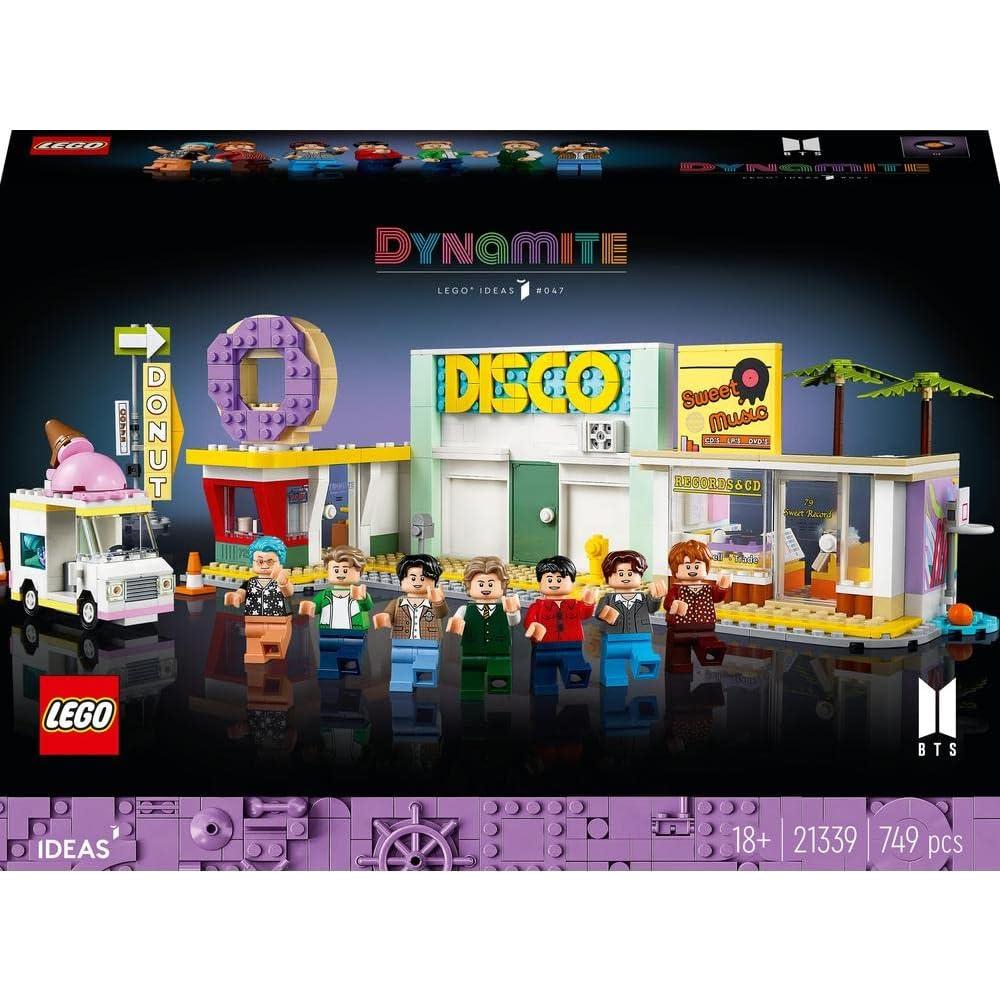 LEGO Ideas BTS Dynamite 21339 - Set de Construcción Musical