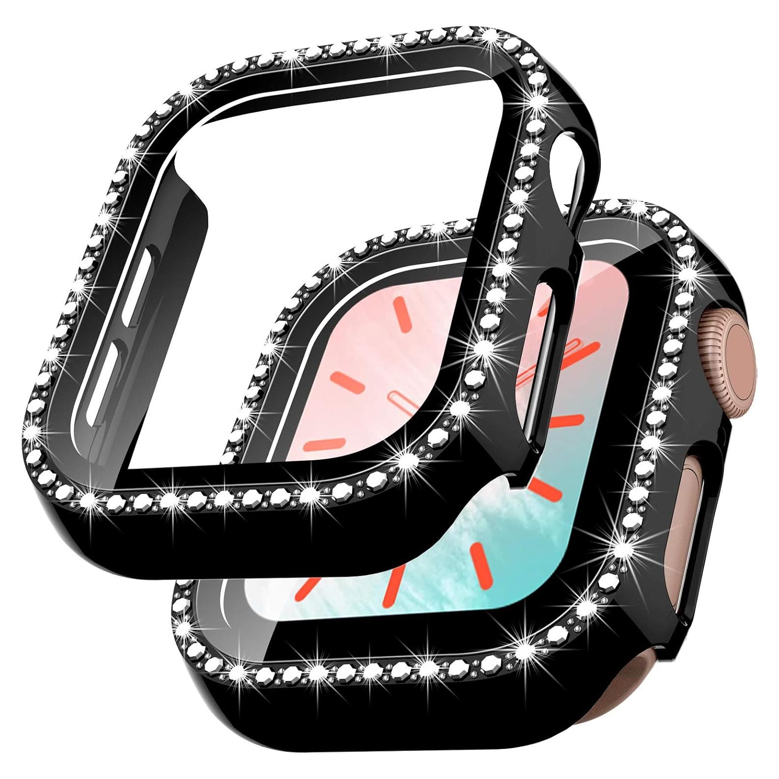 Funda TOCOL para Apple Watch 38mm Serie 3/2/1 - Negro