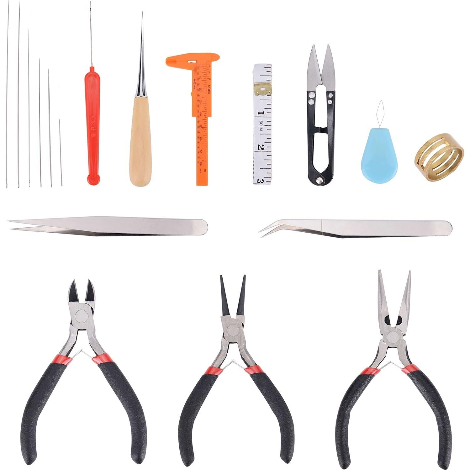 Kit de Herramientas para Hacer Joyas PAXCOO 19 Piezas