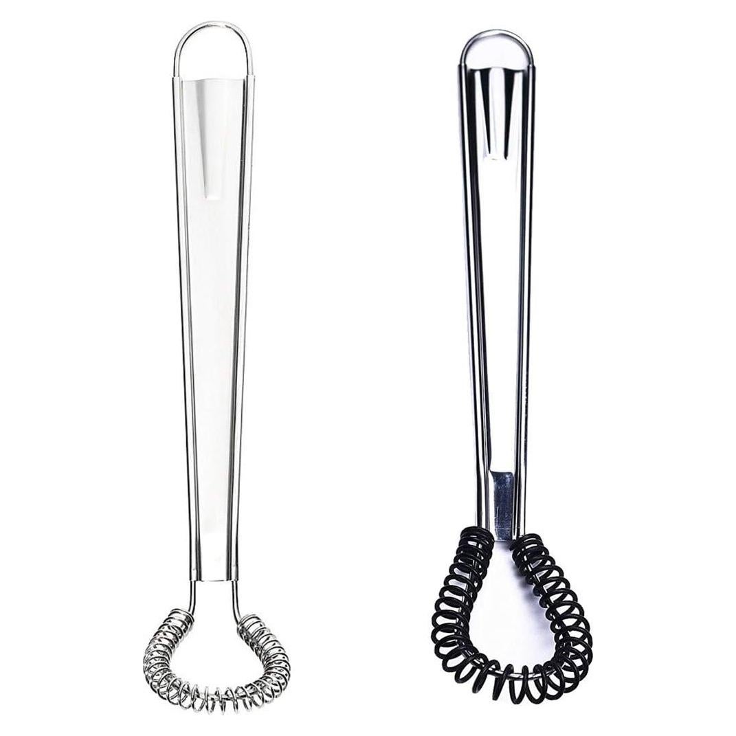 Batidor de Huevo Mini i Kito 20.32 cm Acero Inoxidable y Silicona