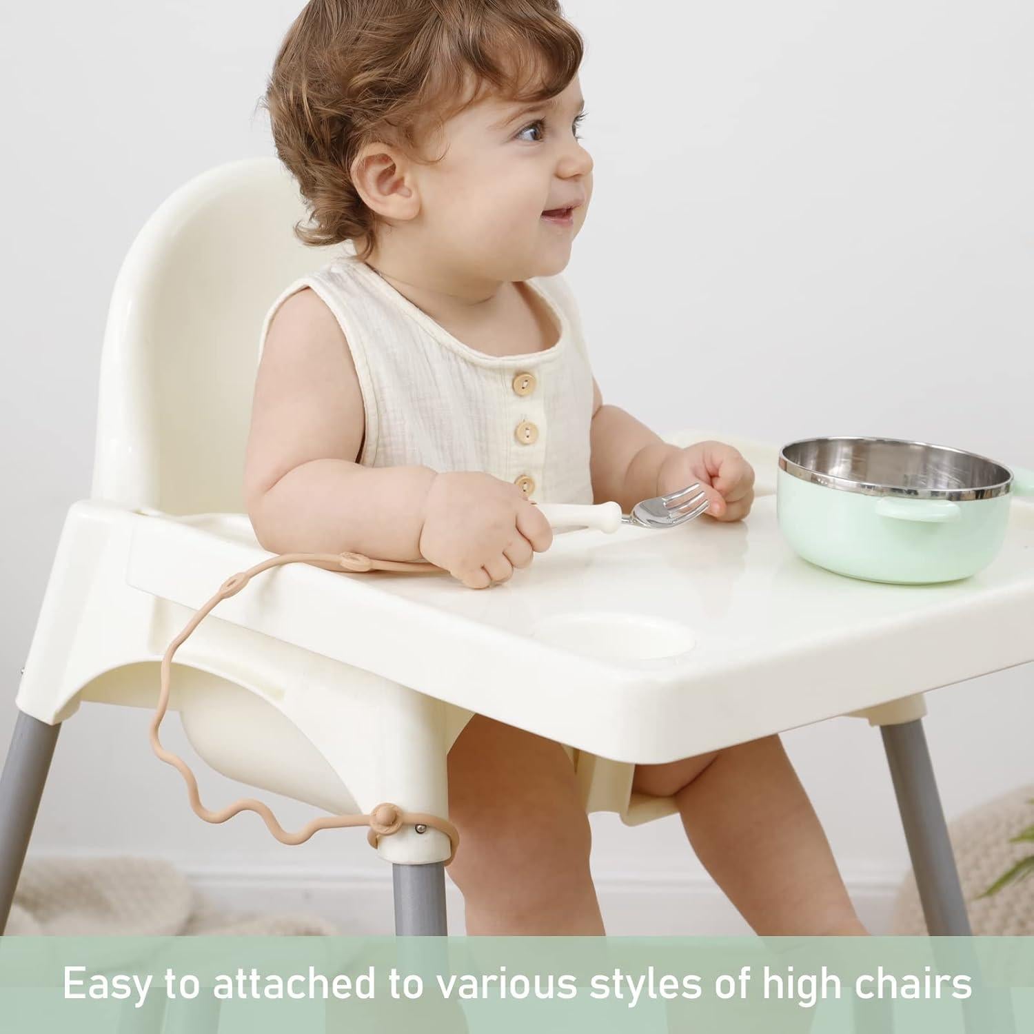 Cucharas para Bebés Autoalimentación SMAutoLife Albaricoque