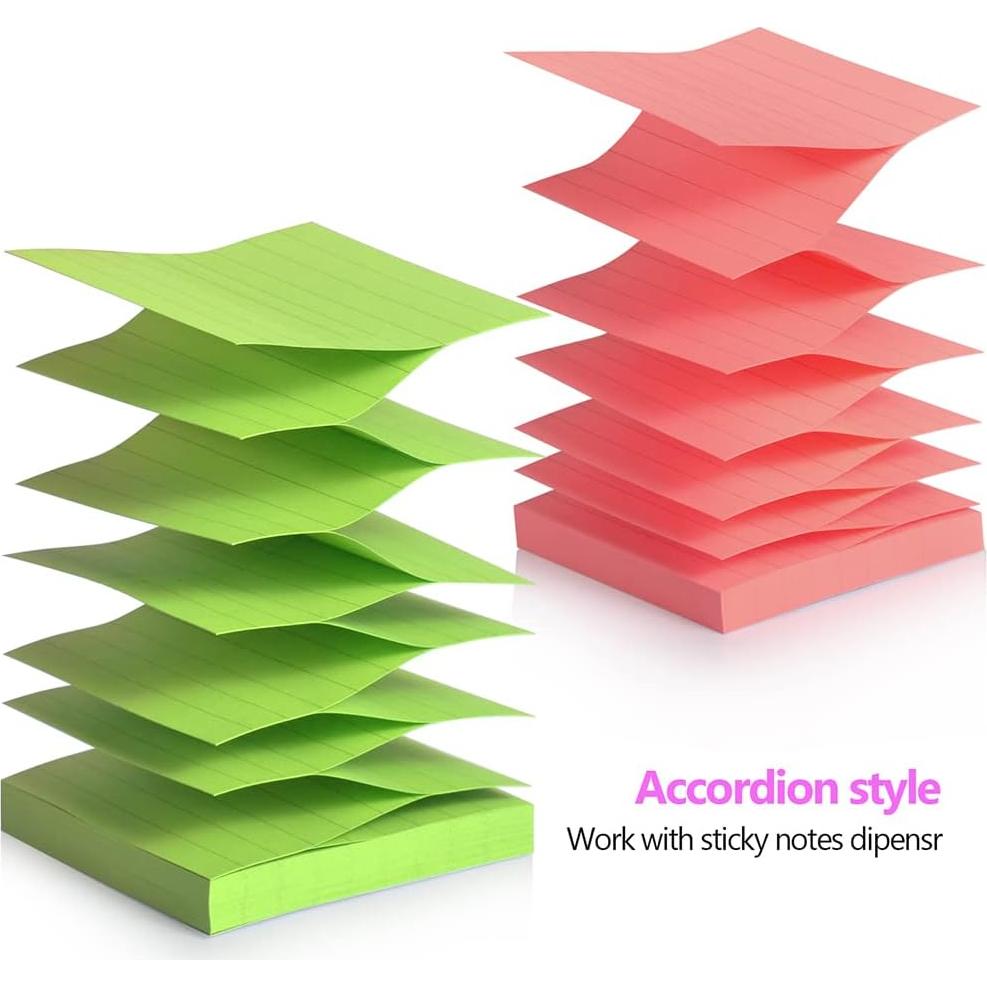 Notas Adhesivas Pop Up ZYTIN 3x3 cm 600 Hojas Colores Variados