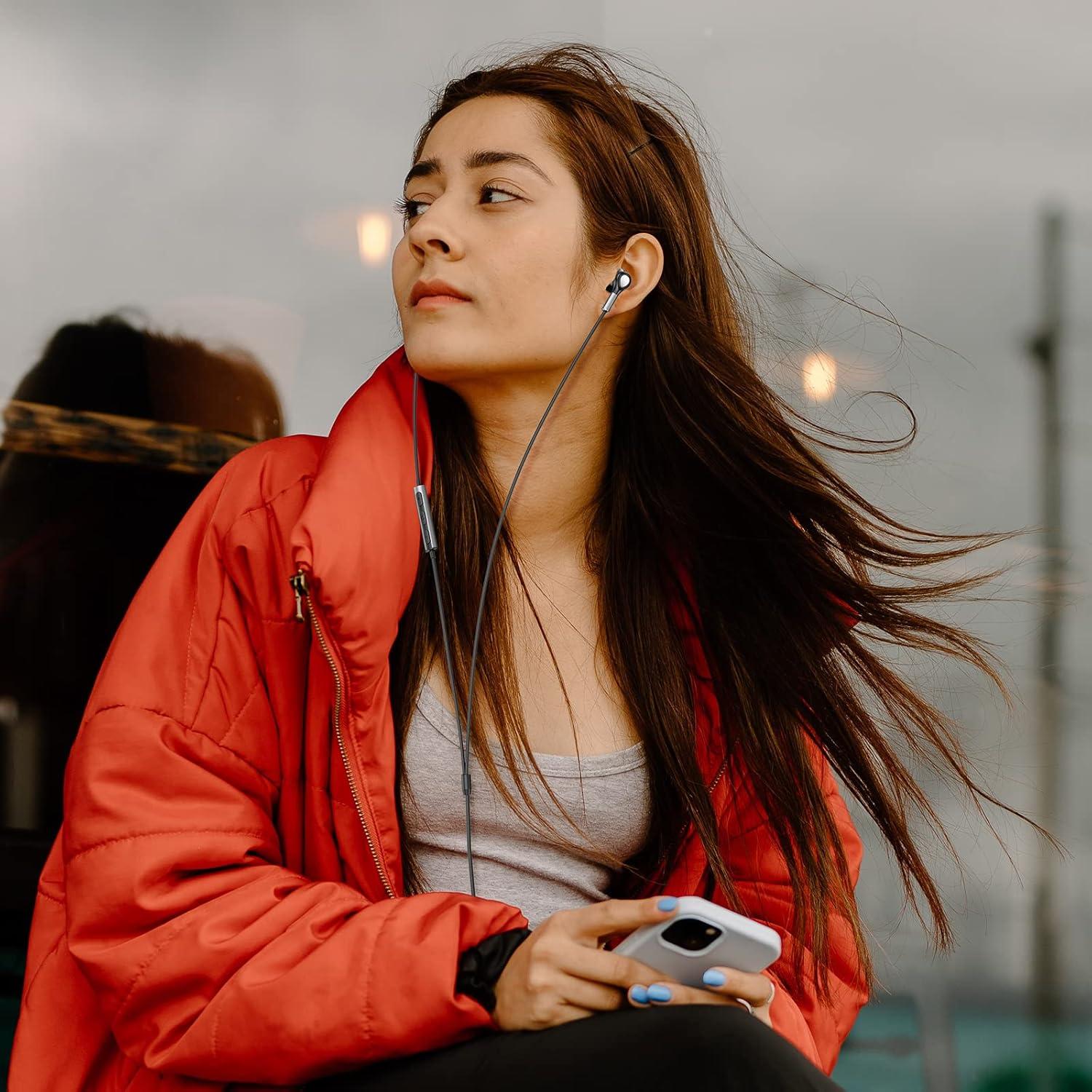 Auriculares USB C BENEWY con Micrófono y Control de Volumen