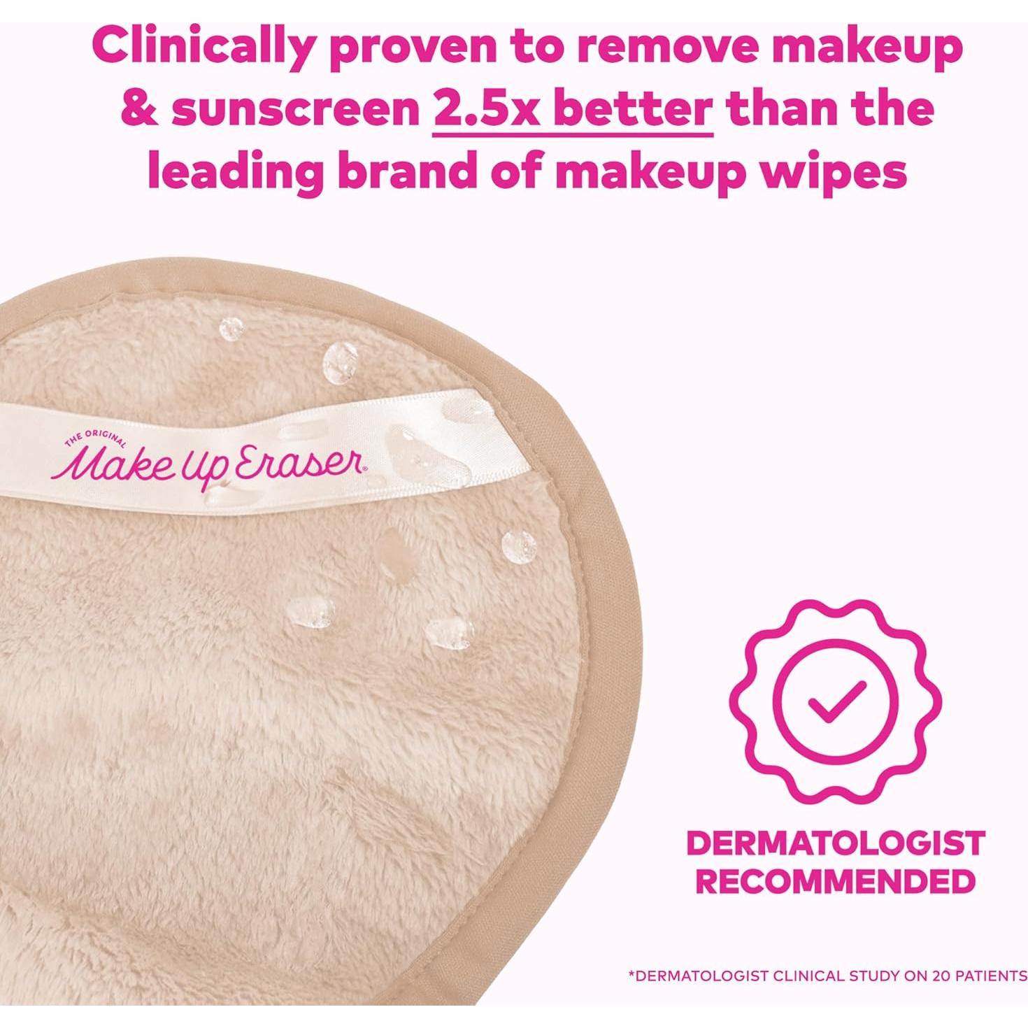 MakeUp Eraser Mini PRO Rosa - Elimina Maquillaje Solo con Agua