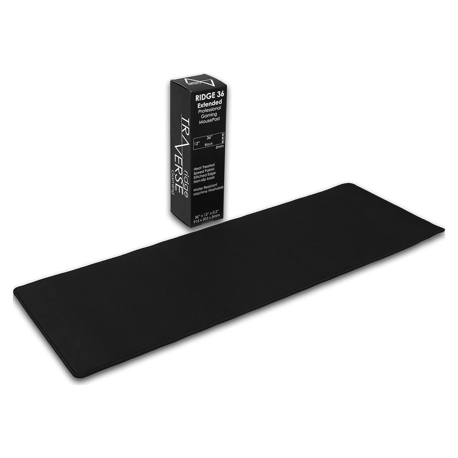 Alfombrilla de Ratón Profesional Traverse Ridge 91.44 cm Negra