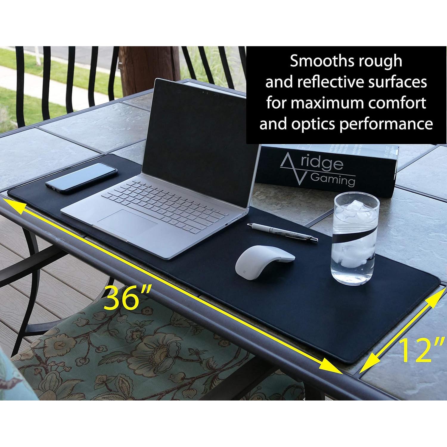 Alfombrilla de Ratón Profesional Traverse Ridge 91.44 cm Negra