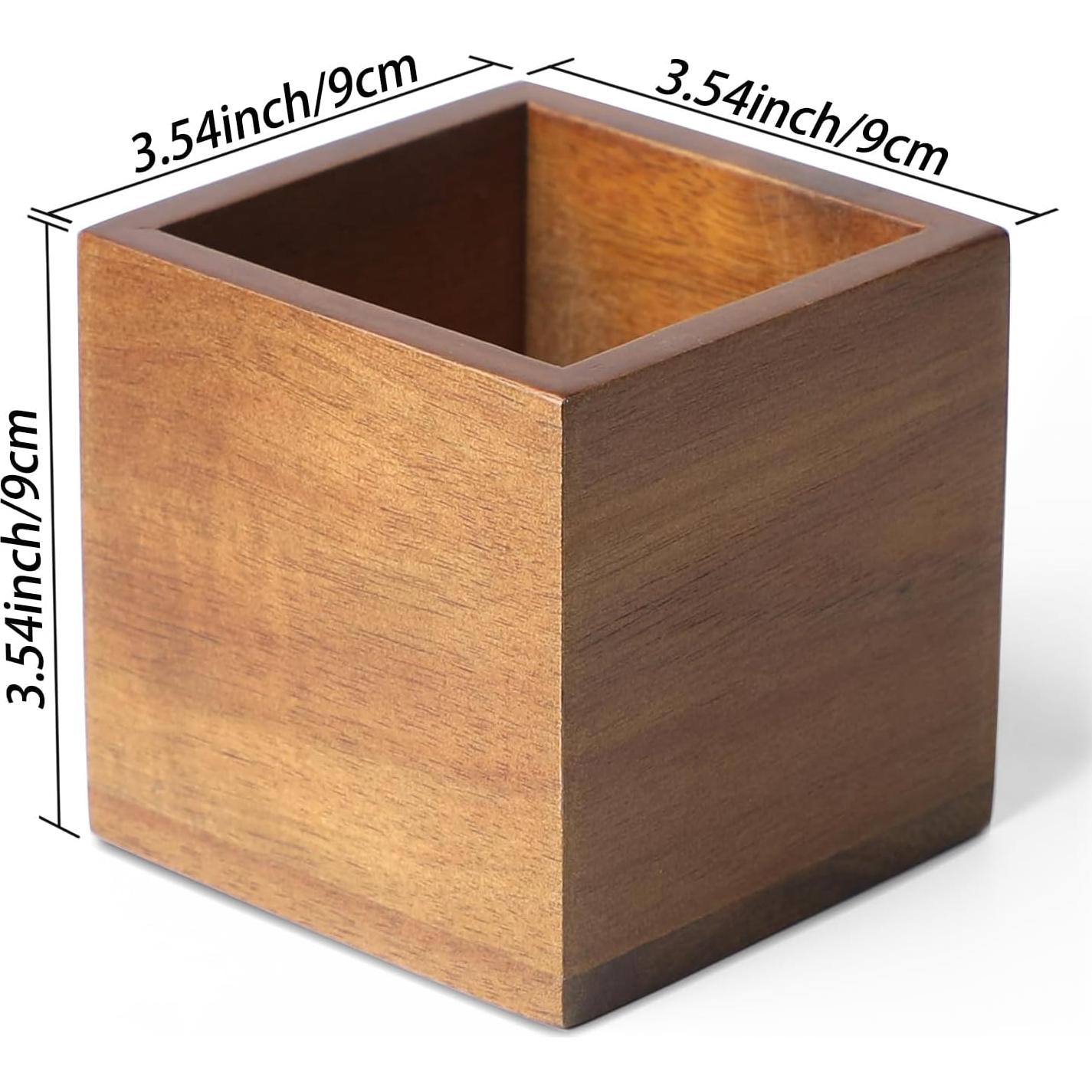 Soporte de Control Remoto de Madera Acacia LBEMEY - Marrón