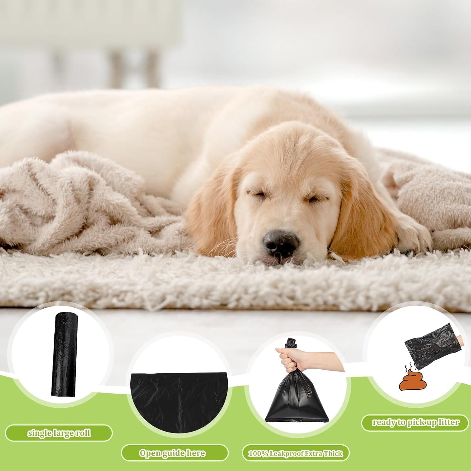 Bolsas de Basura para Perros Sherr - 1200 Bolsas a Prueba de Fugas