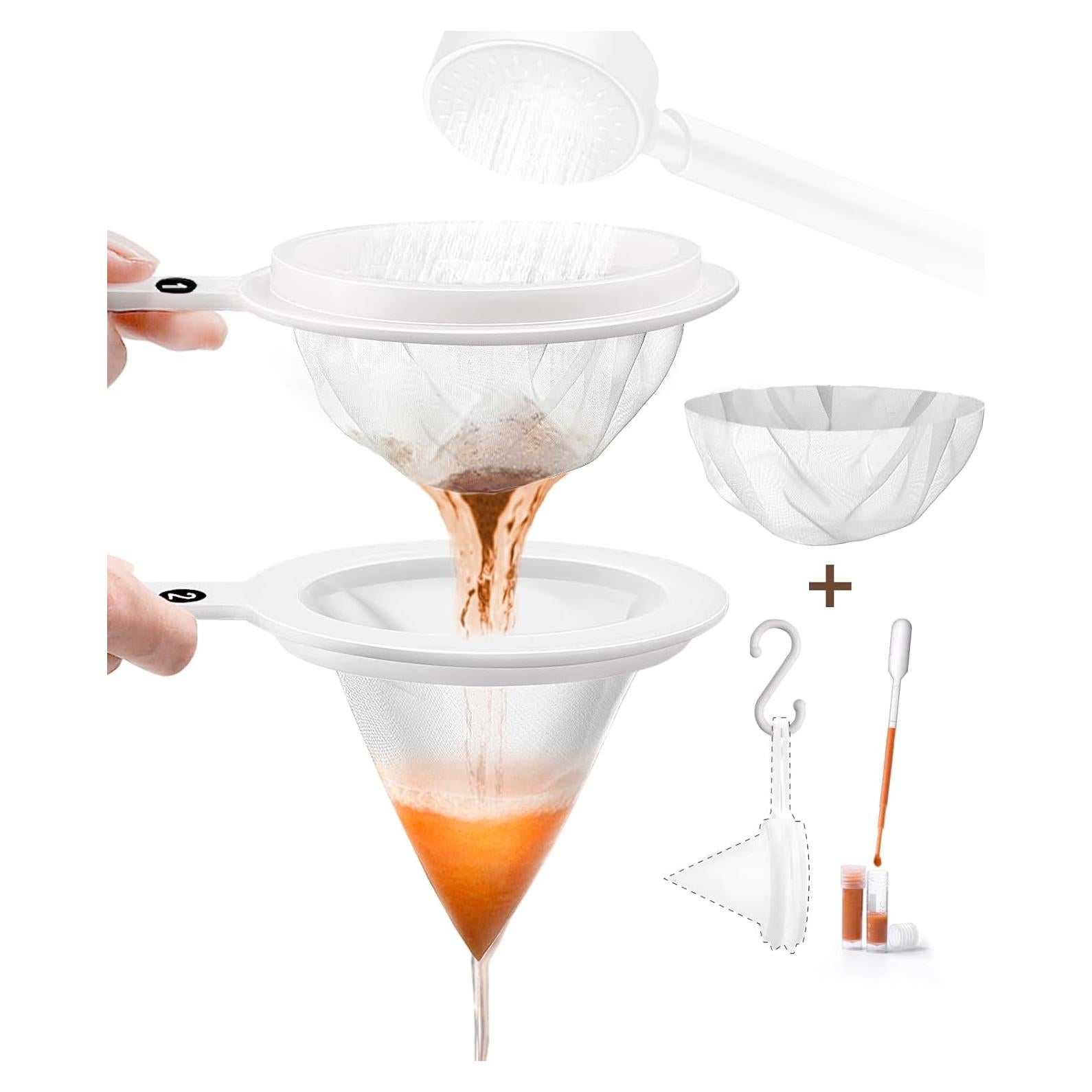 Kit de Tamiz para Camarones de Salmuera Clscea 80 y 200 Mallas