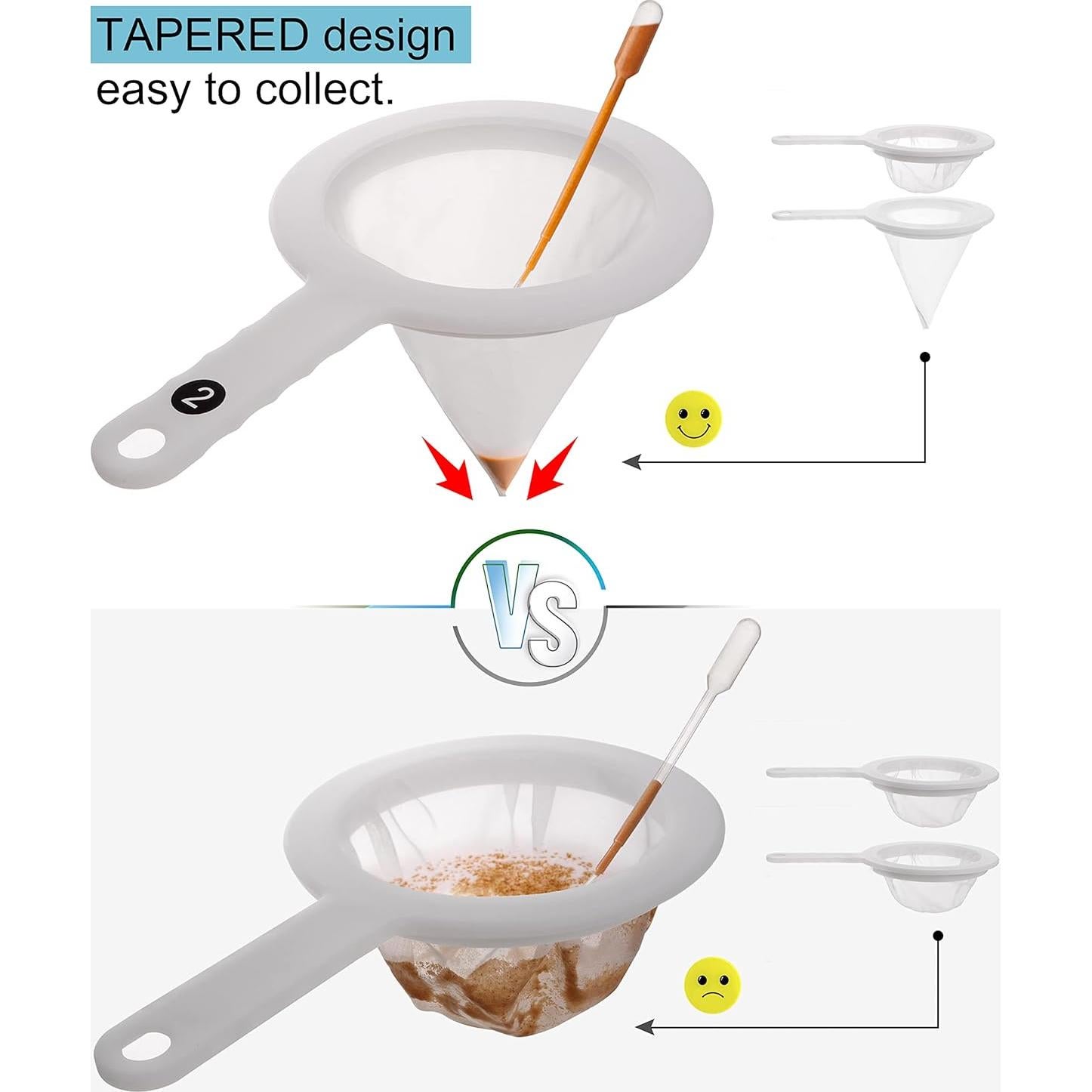 Kit de Tamiz para Camarones de Salmuera Clscea 80 y 200 Mallas