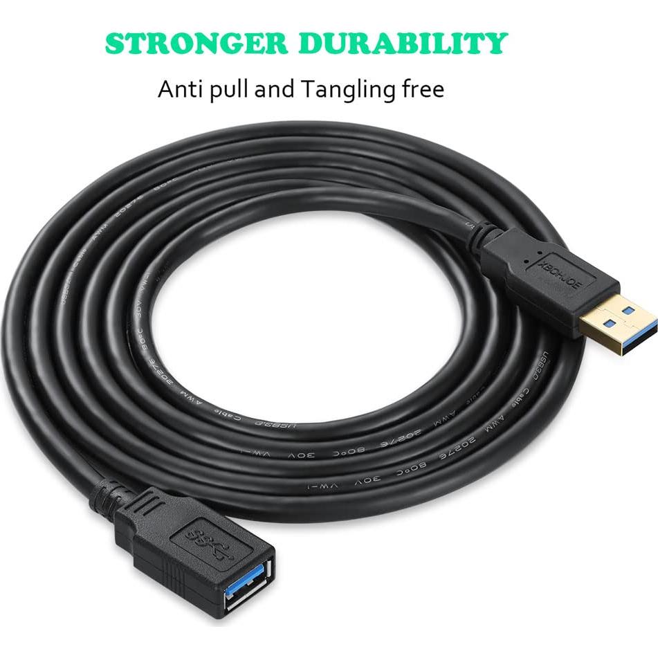 Cable Extensor USB 3.0 1.5 pies Nobrand Alta Velocidad
