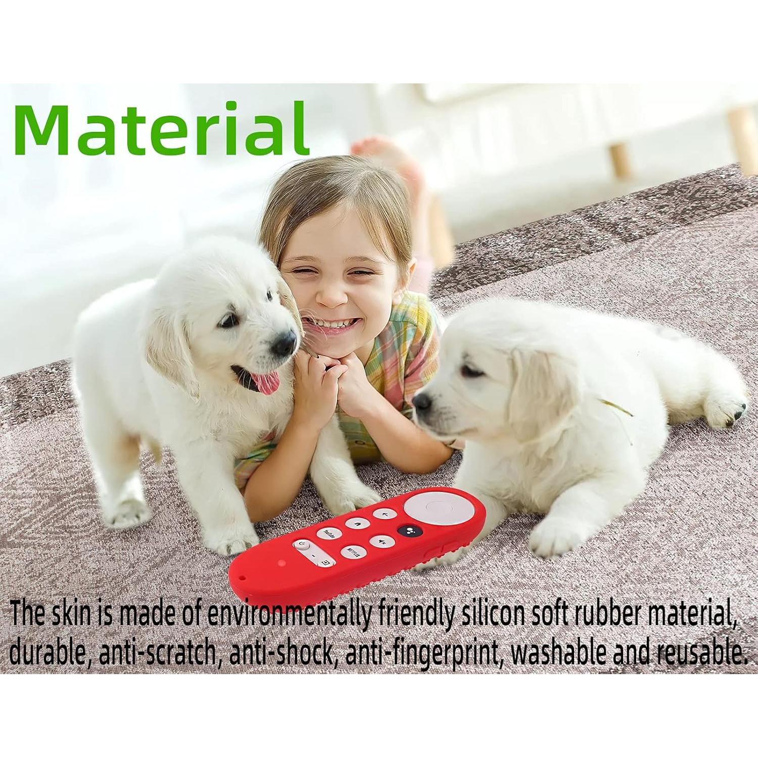 Funda de Silicona Antideslizante para Control Remoto Chromecast 2020