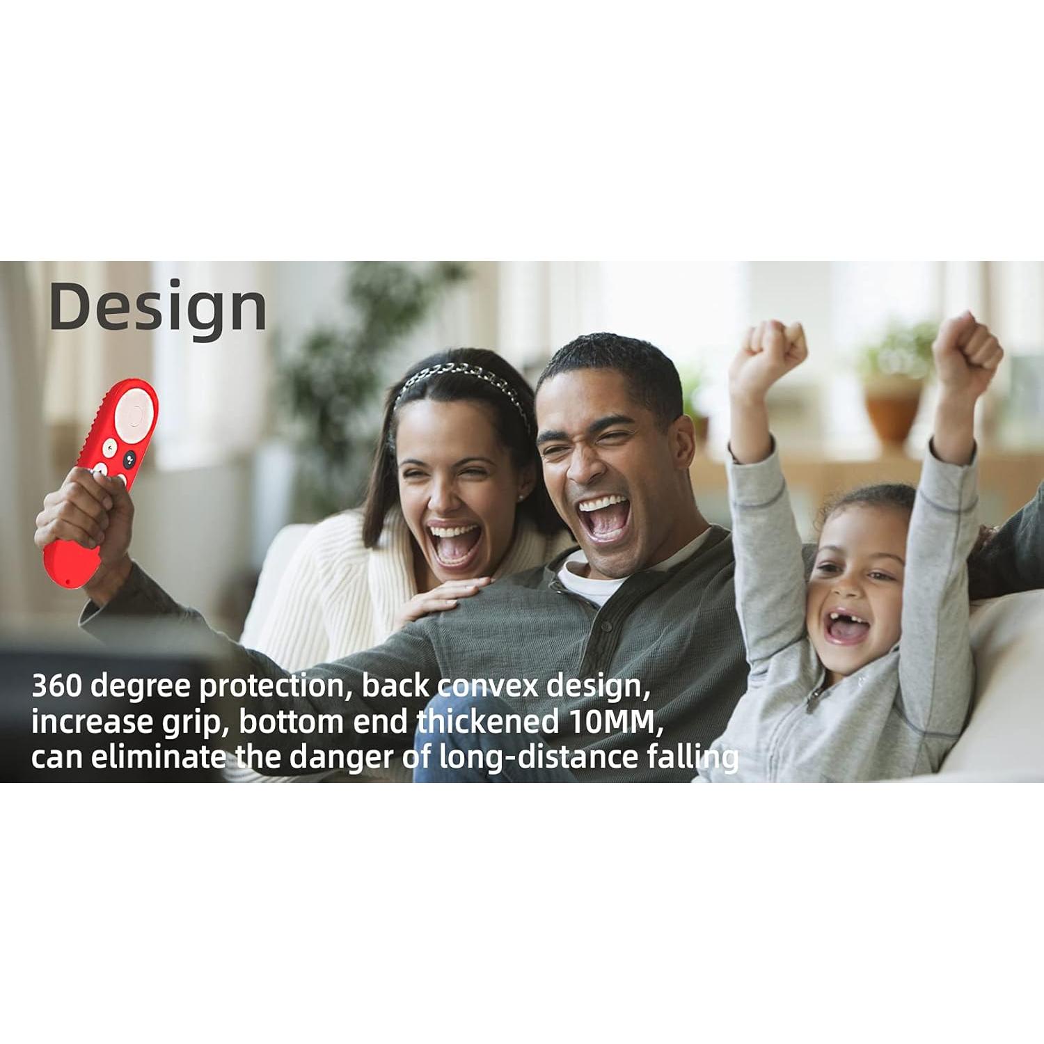 Funda de Silicona Antideslizante para Control Remoto Chromecast 2020