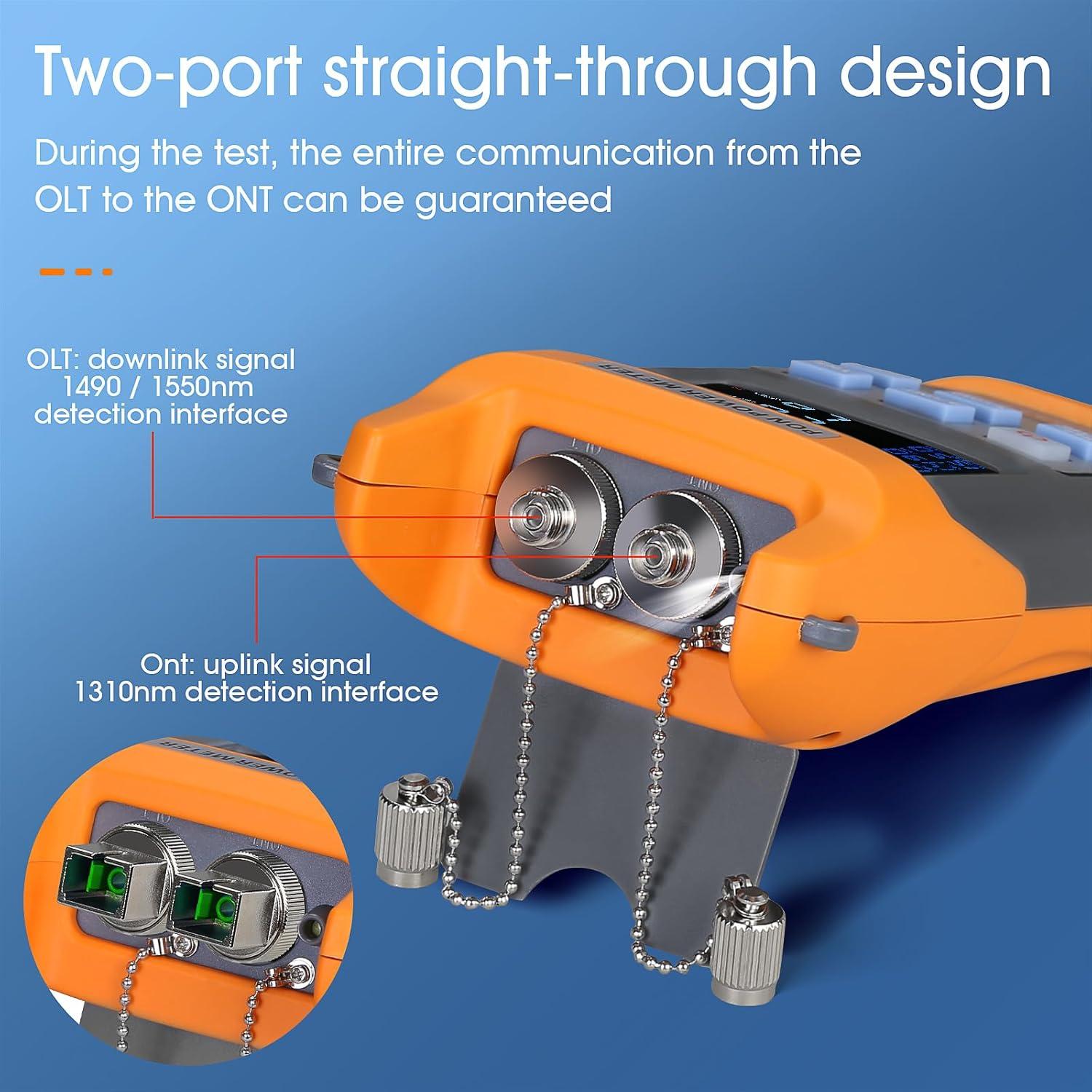 Medidor de Potencia Óptica SAIVXIAN A-330A SCAPC FCAPC 1310-1550nm