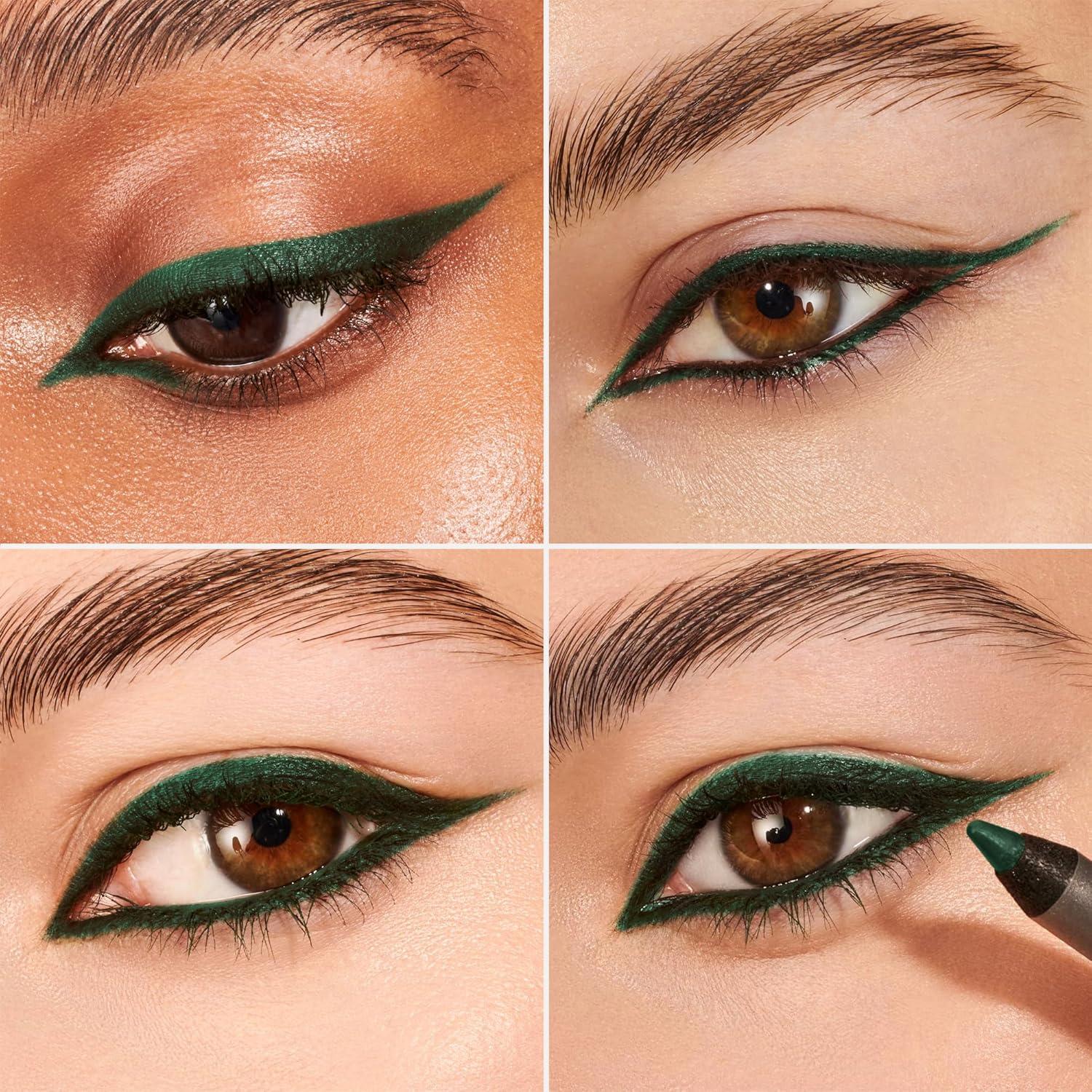 Eyeliner Verde Impermeable Wonderskin 1440 - Larga Duración