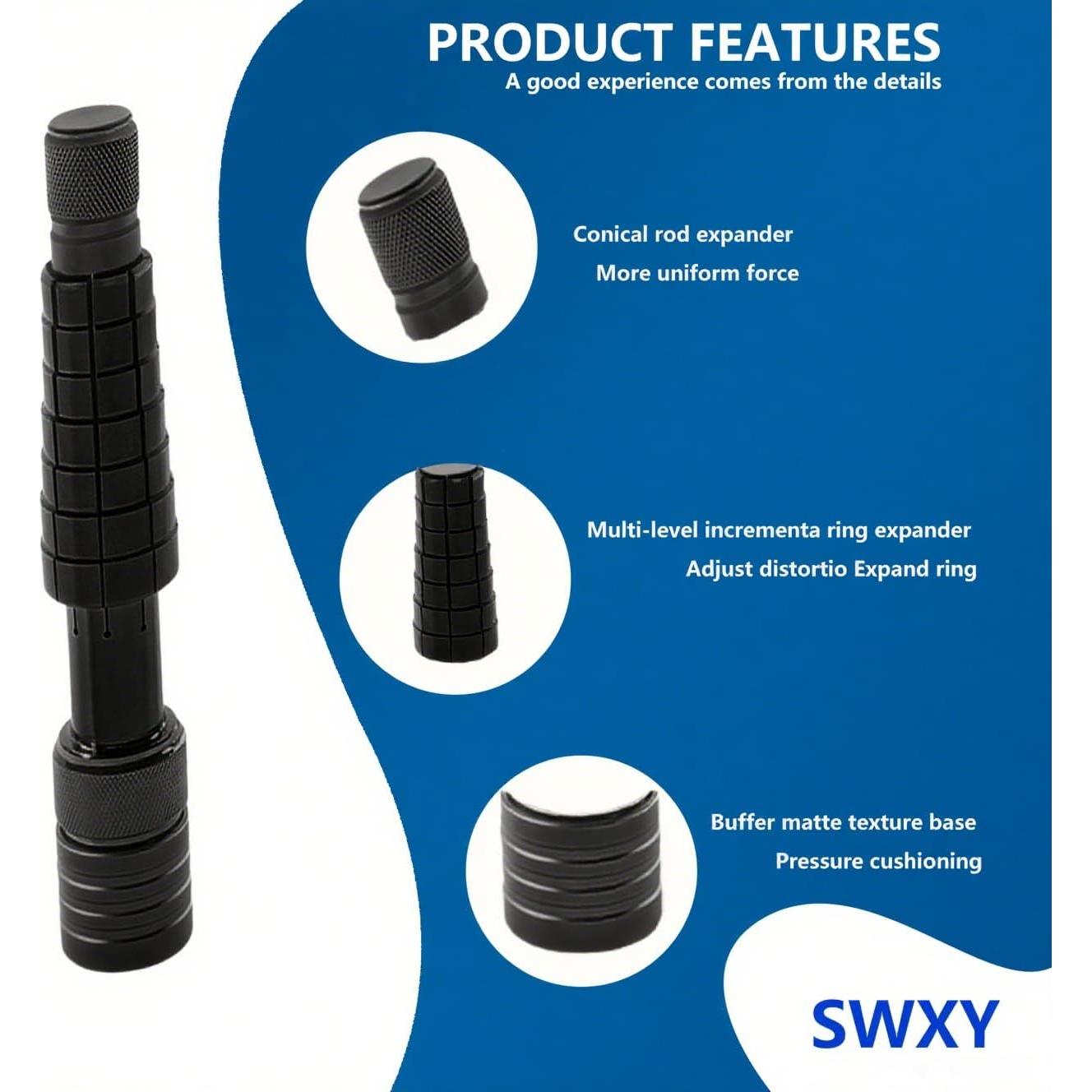 Estirador de Anillos Profesional CUITXYS Tallas 6-10 Negro