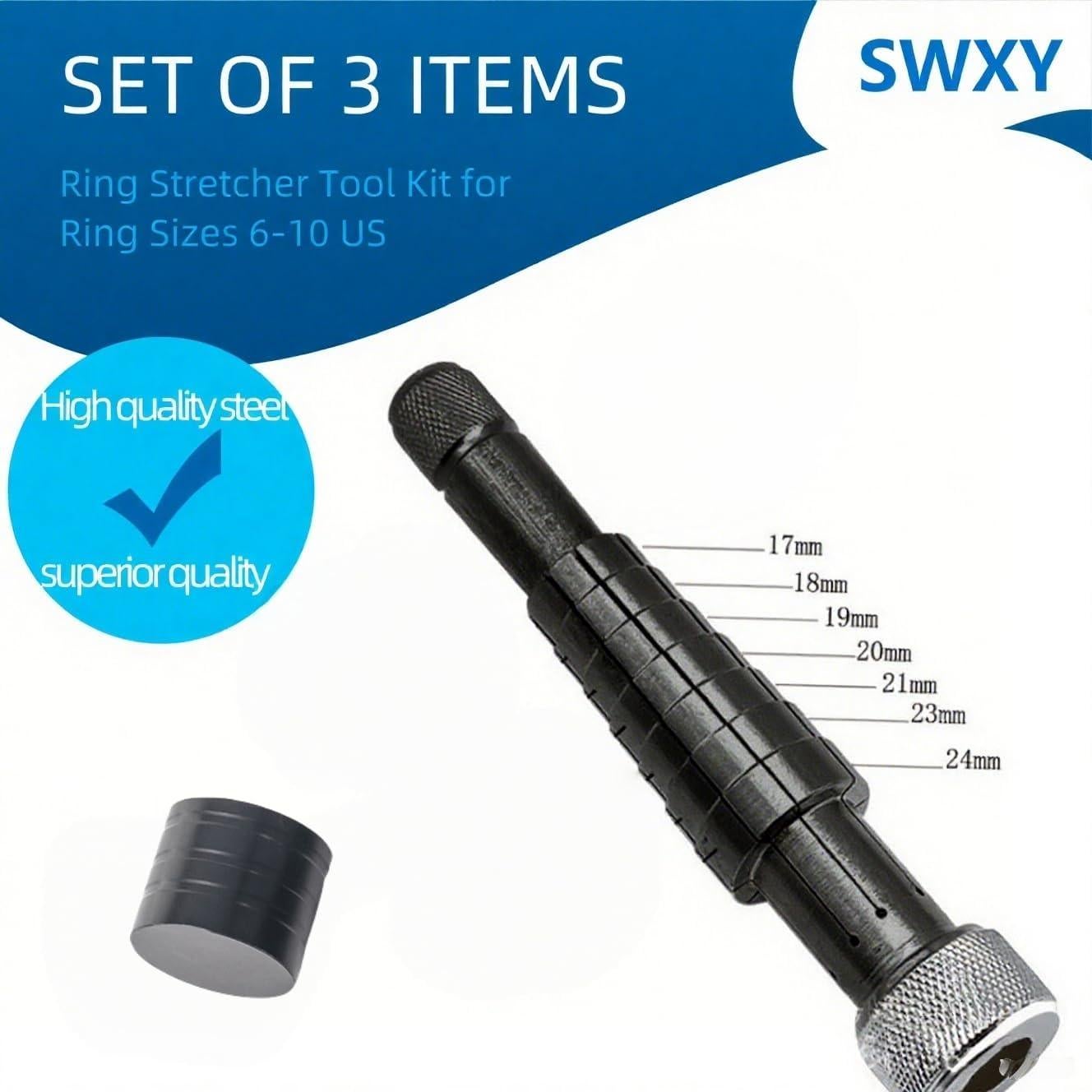 Estirador de Anillos Profesional CUITXYS Tallas 6-10 Negro