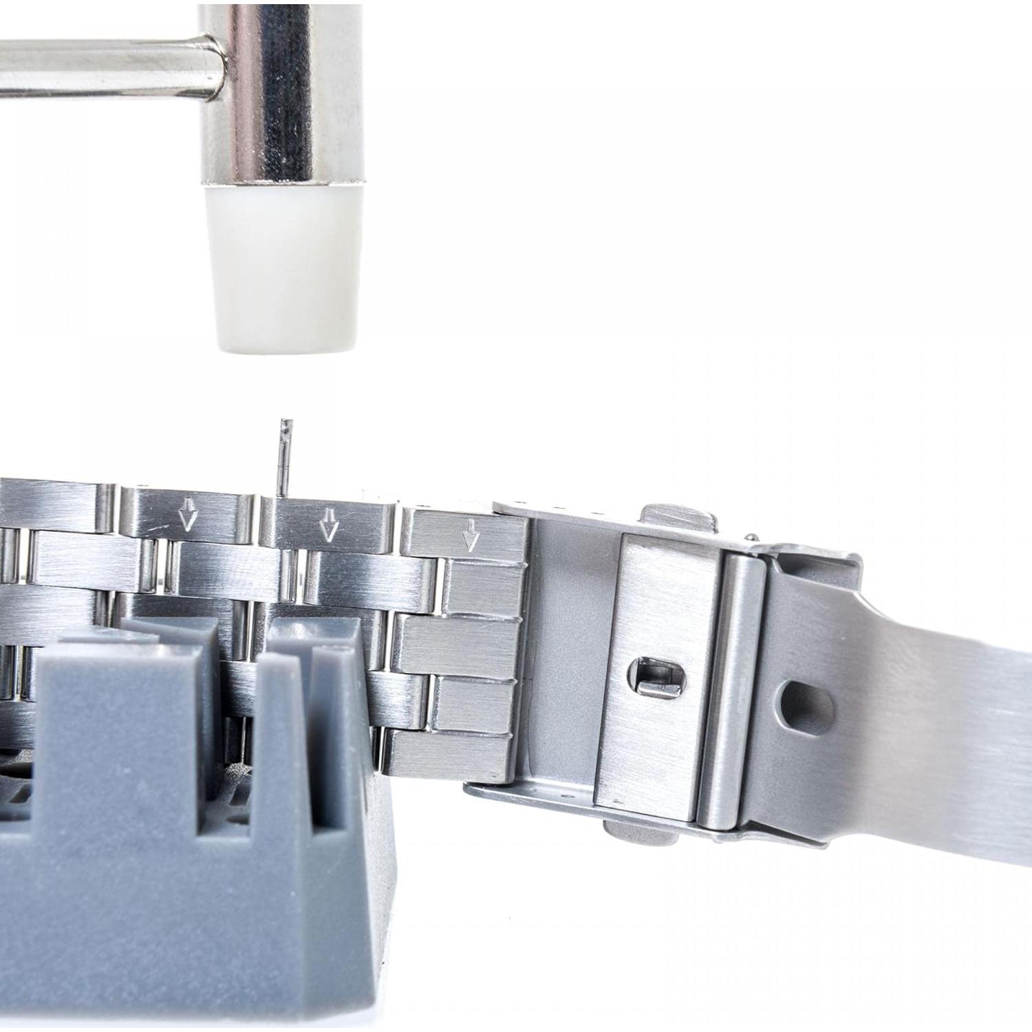 Pasadores de Enlace de Reloj uxcell 22mm Acero Inoxidable 1mm