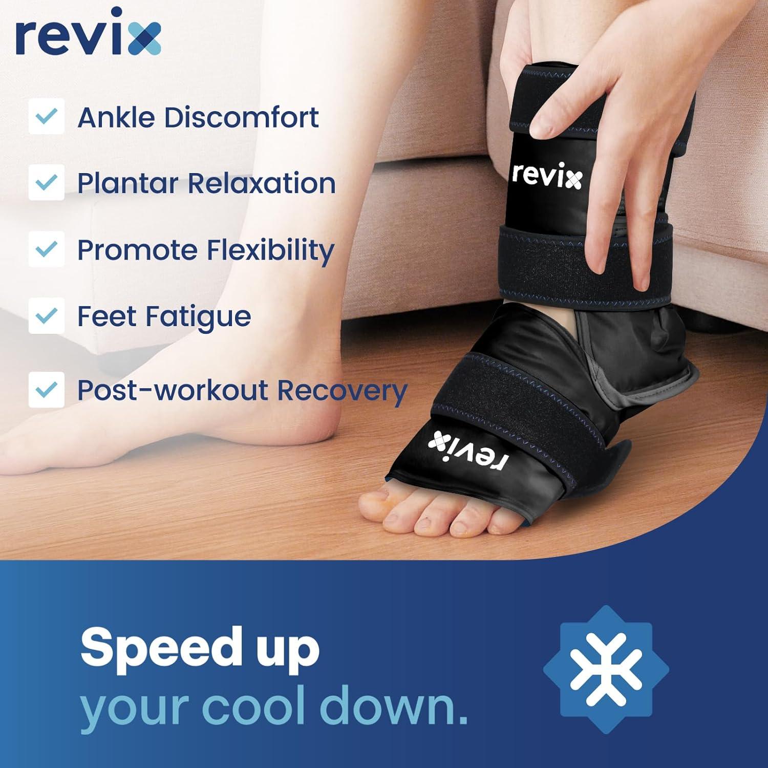 Funda de Hielo para Tobillo REVIX - Terapia Fría Reutilizable