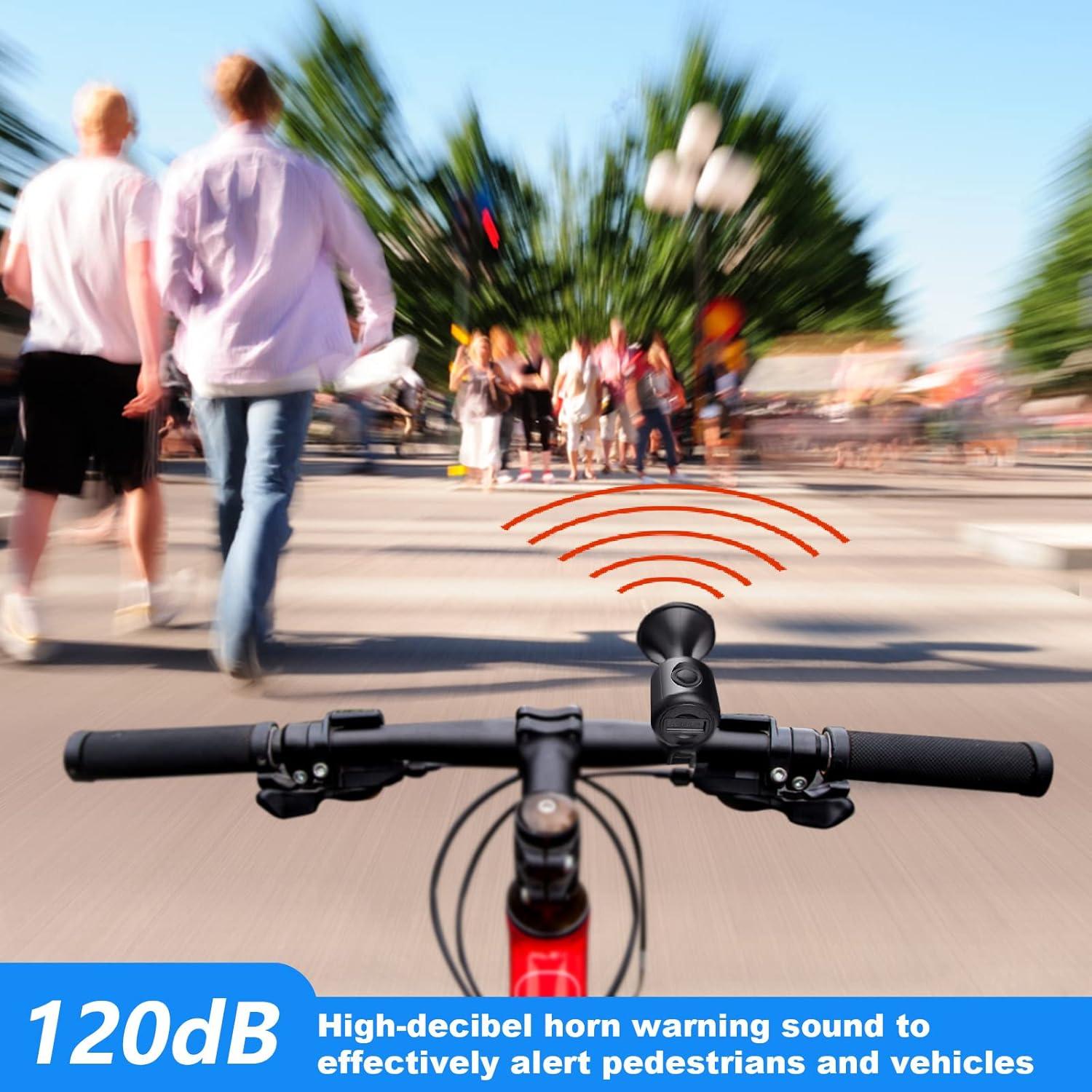 Timbre Electrónico para Bicicleta BSSOK EH-2S 100dB IPX4