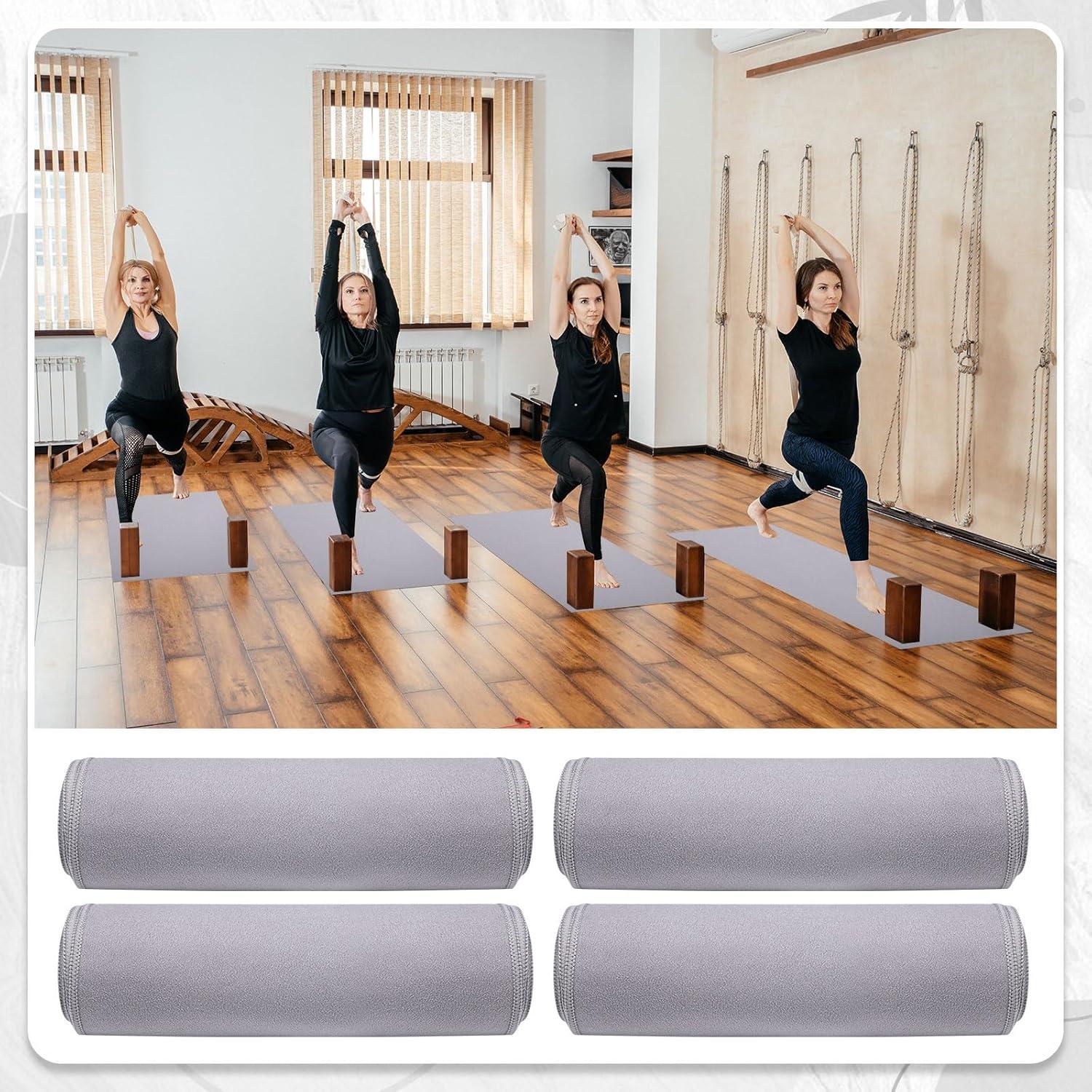 Toallas de Yoga Antideslizantes Breling 4 Piezas 183x61cm