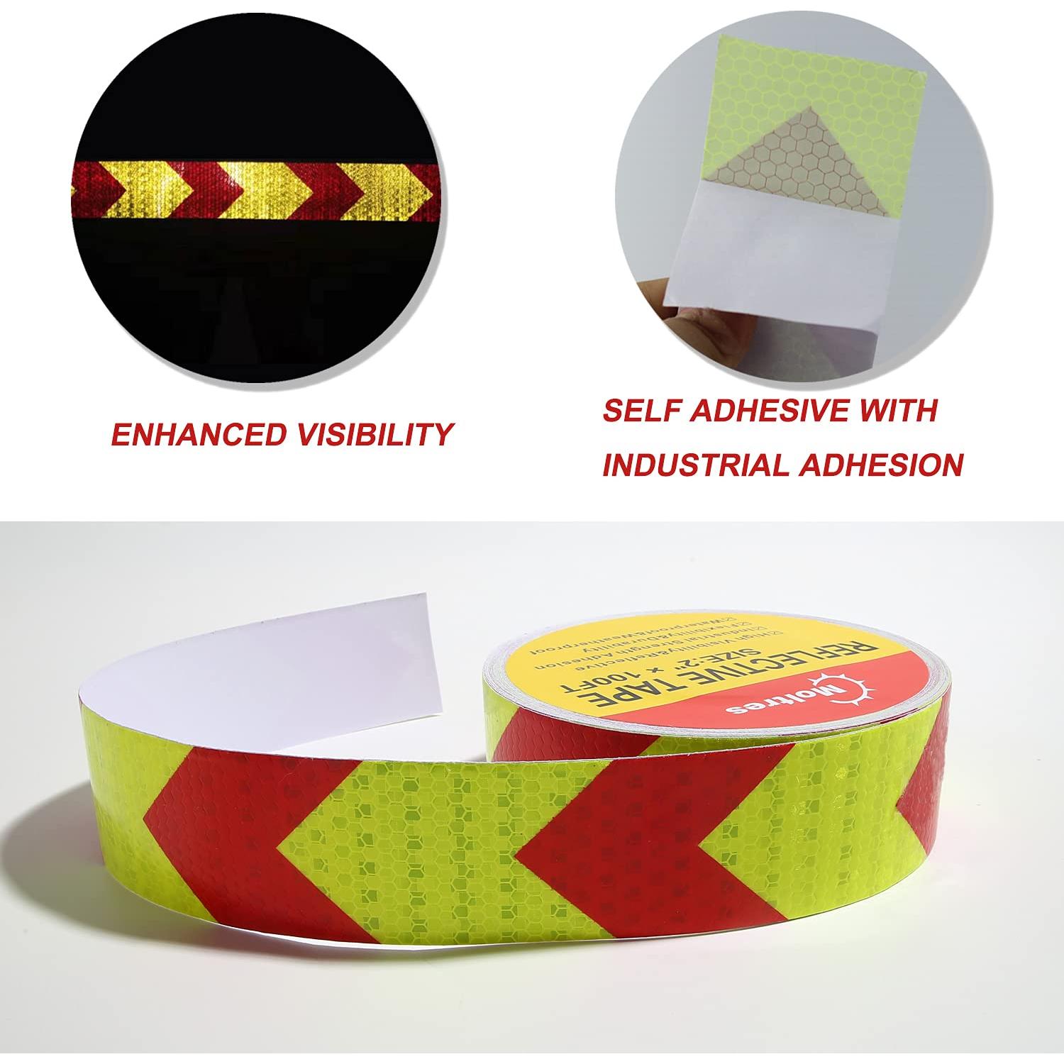 Cinta Reflectante Impermeable MOLTRES 5 cm x 30 m Seguridad