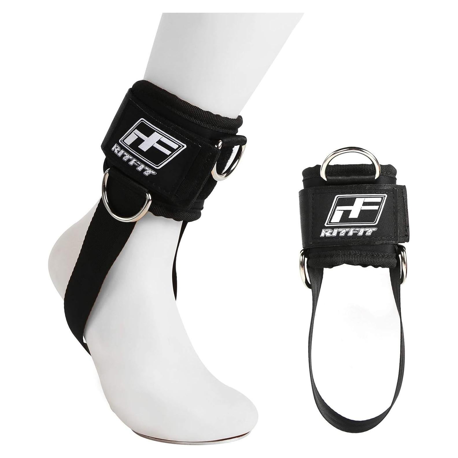 Tobilleras Acolchadas RitFit para Máquina de Cable - Neopreno