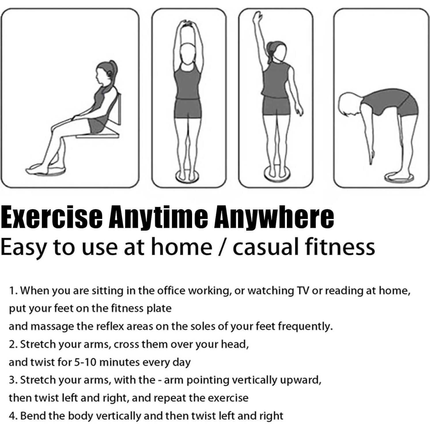 Disco de Cintura Comforight Ab Twist - Tabla de Ejercicio 27.5cm