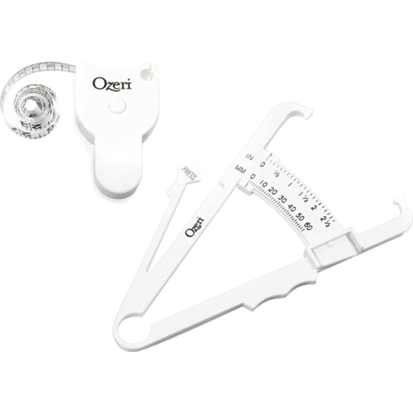 Báscula Digital de Baño Ozeri Precision II 200 kg con Cinta Métrica