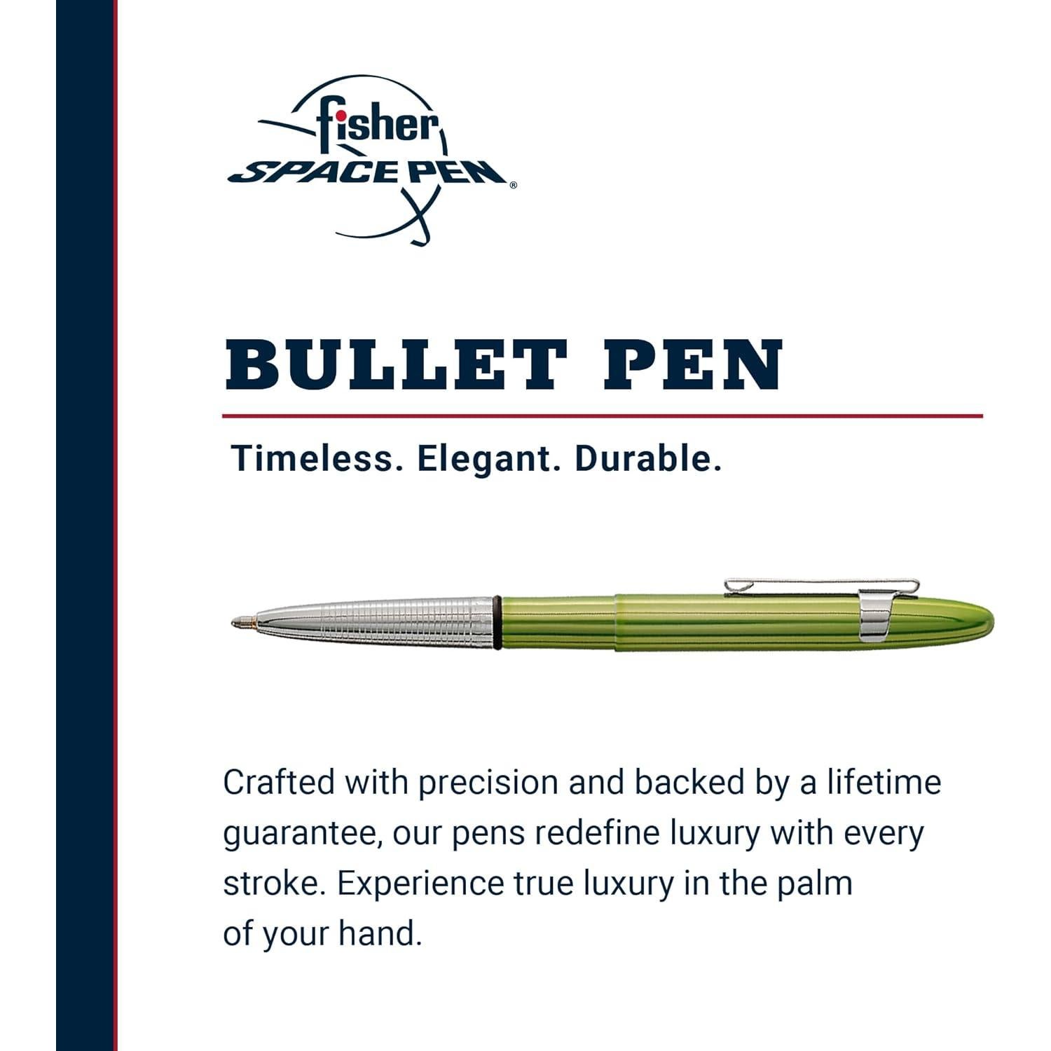 Bolígrafo Fisher Space Pen Aurora Borealis Verde Tinta Negra