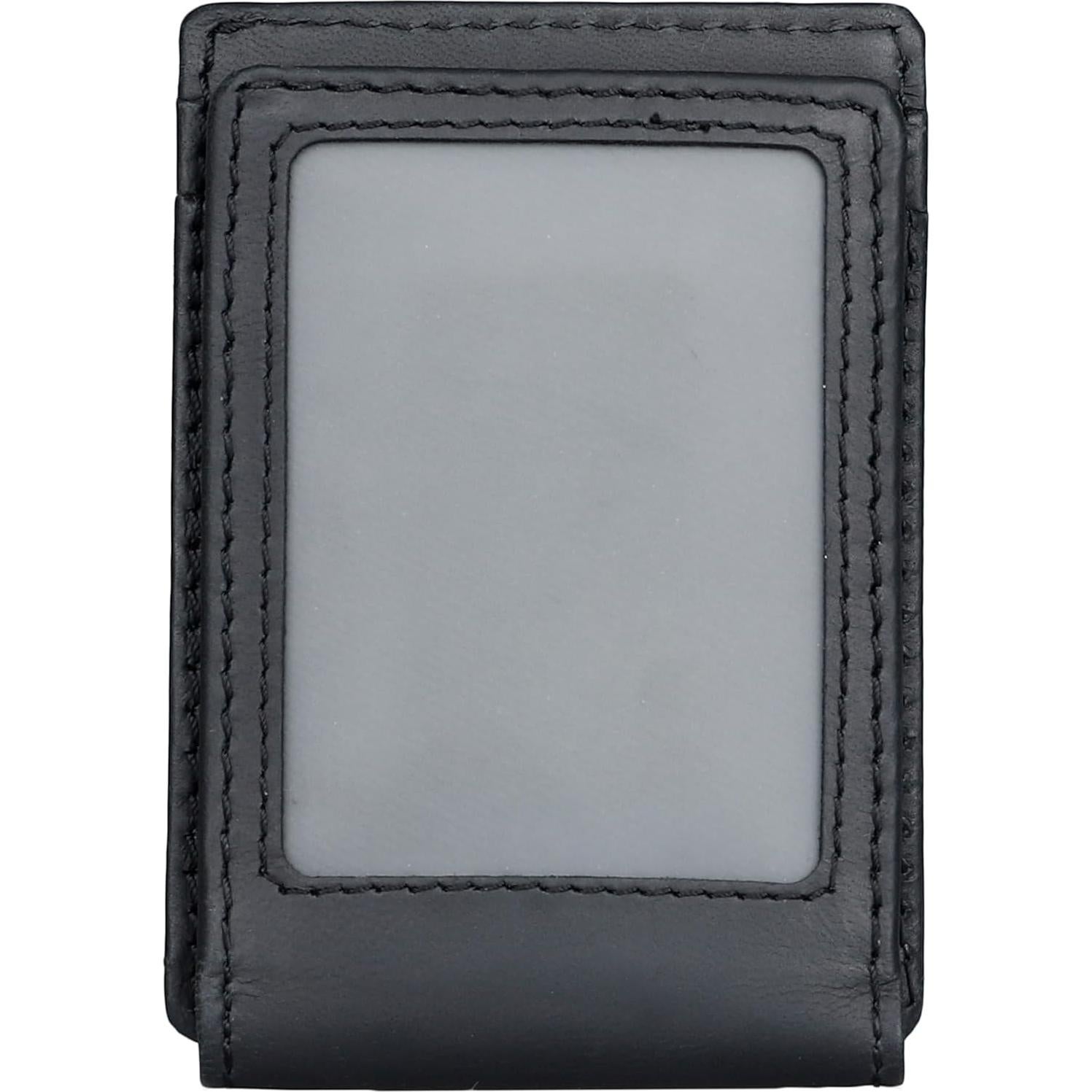 Cartera delgada RFID para hombres Levi's - Negro