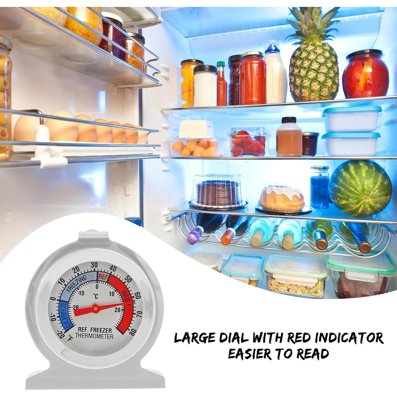 Termómetro Mecánico DWEII para Refrigerador y Congelador -30 a 30°C