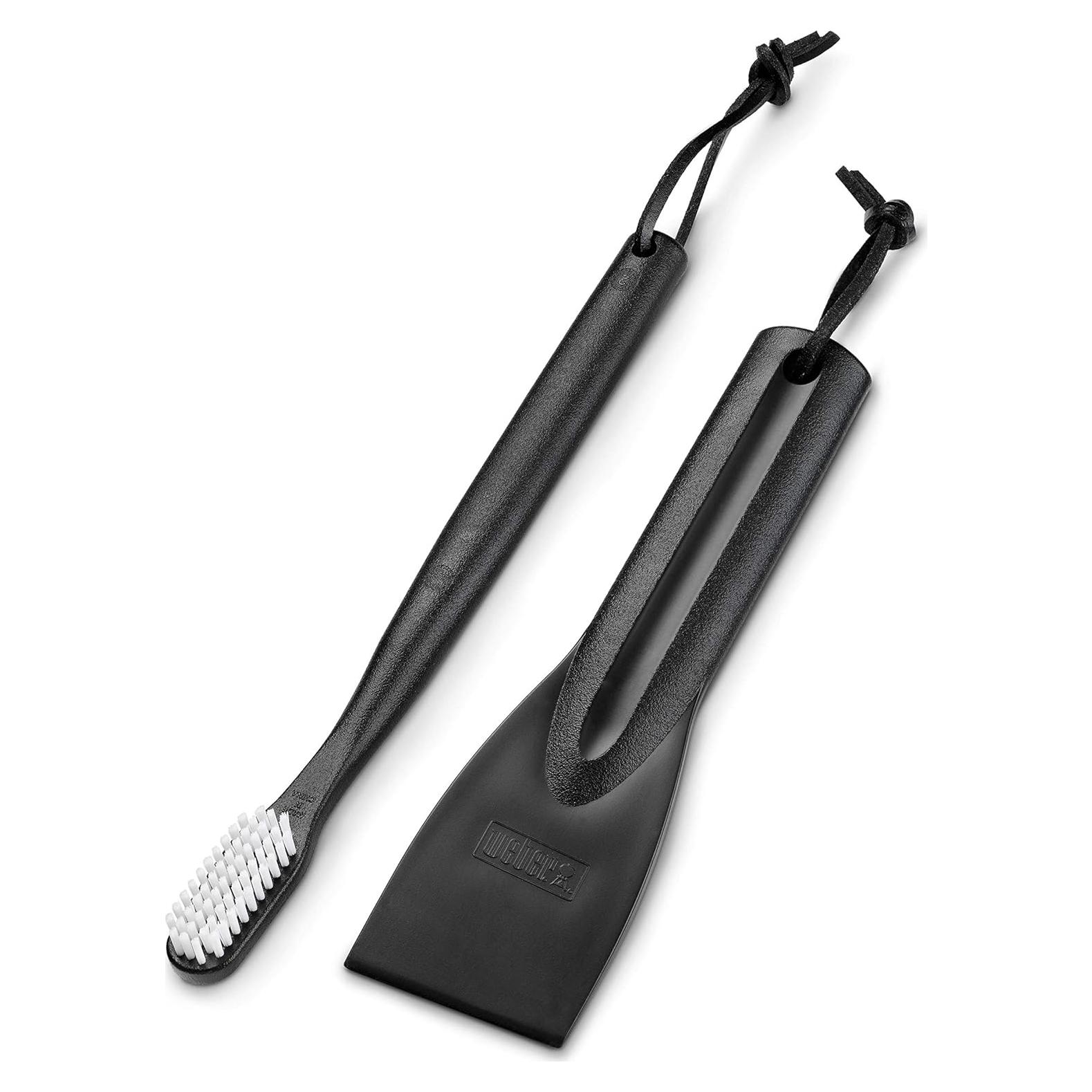 Kit de Mantenimiento de Barbacoa Weber - Raspador y Cepillo