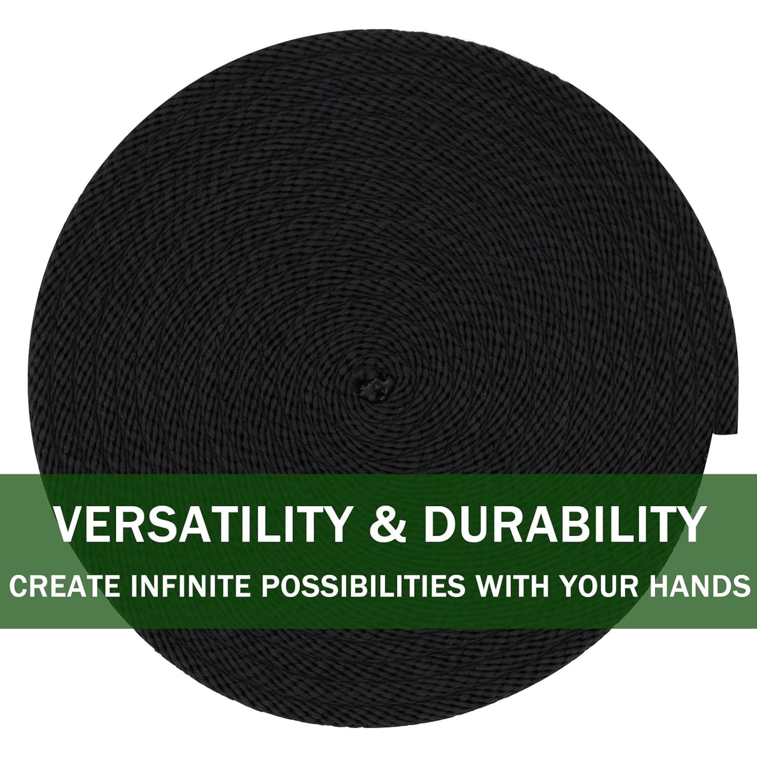 Cuerda de Nylon 30.48m 6mm CQ Garden para Camping y Manualidades