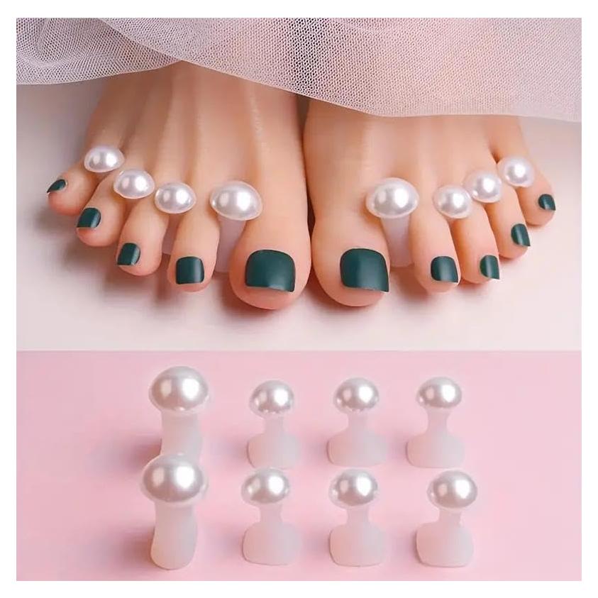 Separadores de dedos de silicona 16 piezas MHYGKTXRA