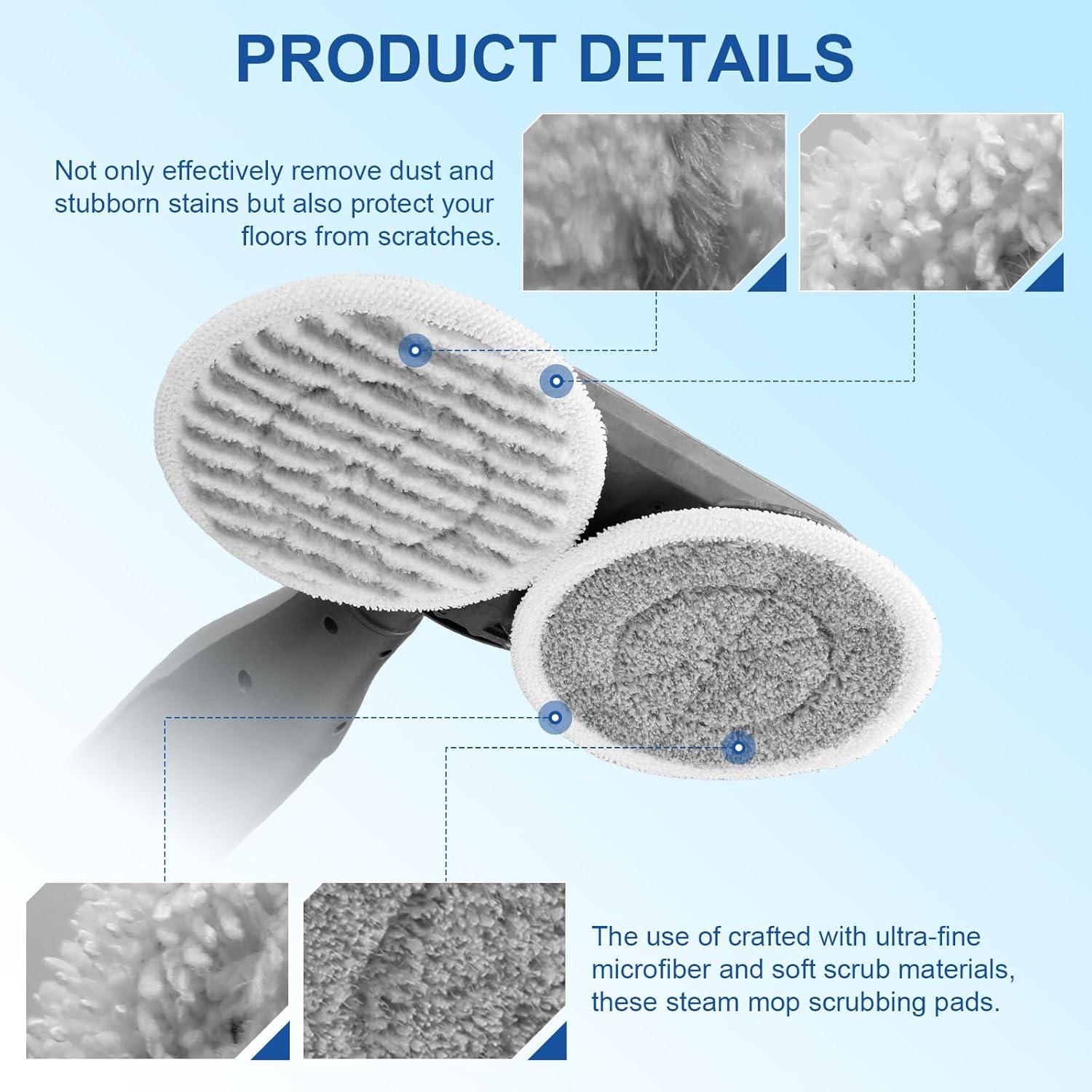 Almohadillas de Reemplazo para Mop de Vapor Shark S8201 - 10 Unidades