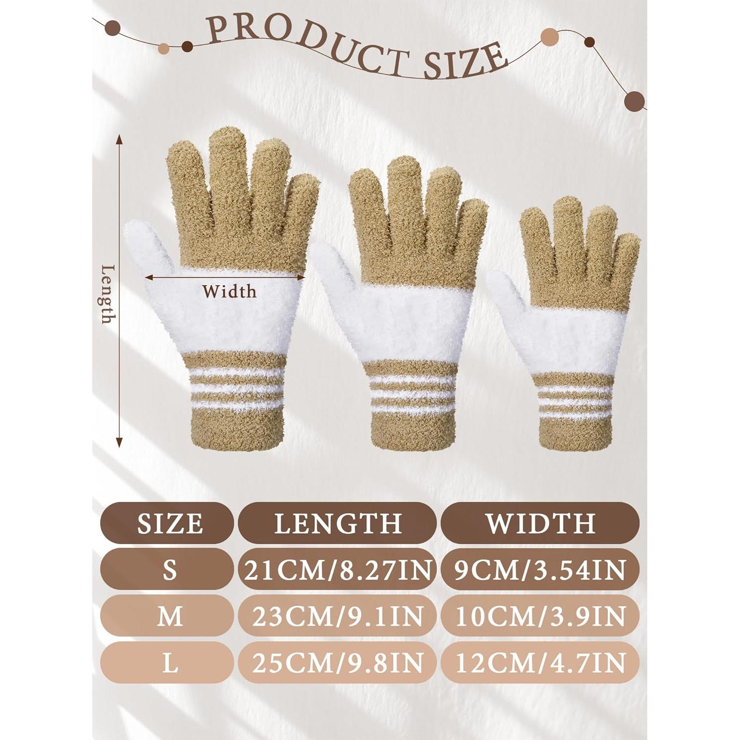 Guantes de Microfibra Patelai 3 Pares Medianos para Limpieza