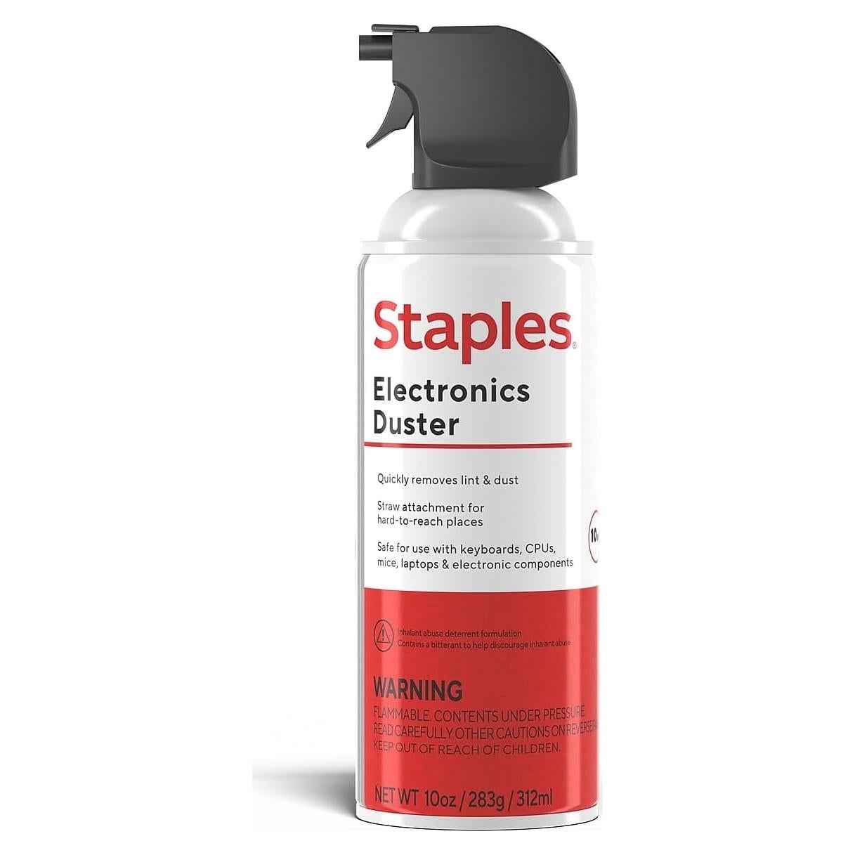 Duster de Aire Electrónico Staples 10 oz - Limpieza Segura