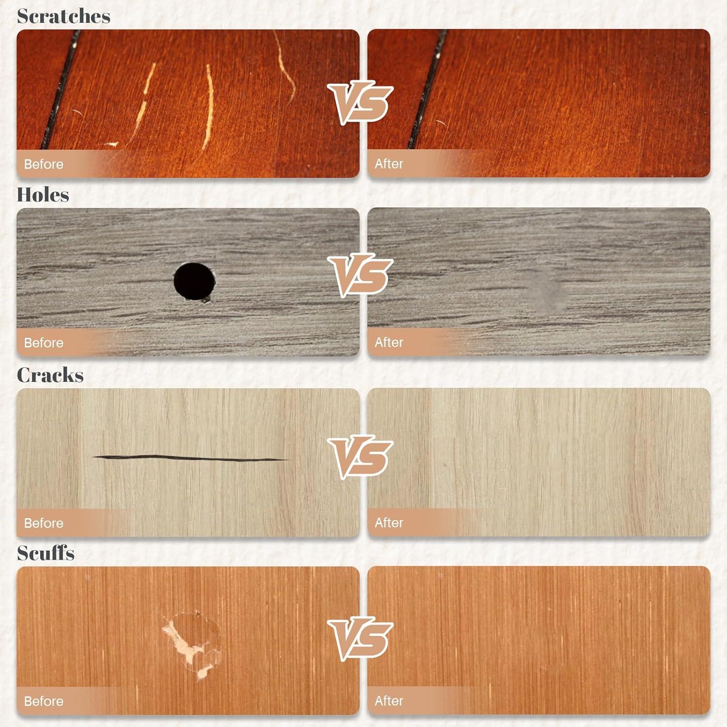 Kit de Reparación de Muebles Xmnamc - 12 Palitos de Cera