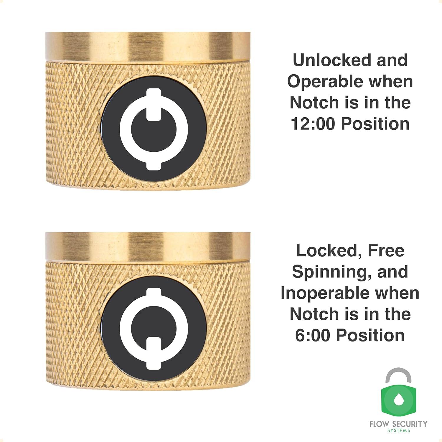 Cerradura FaucetLock Flow Security FSS 50 - 2 Unidades 19 mm