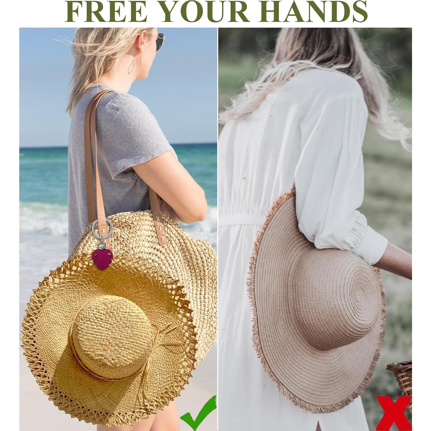 Clip para Sombrero de Viaje - Soporte Manos Libres de Silicona