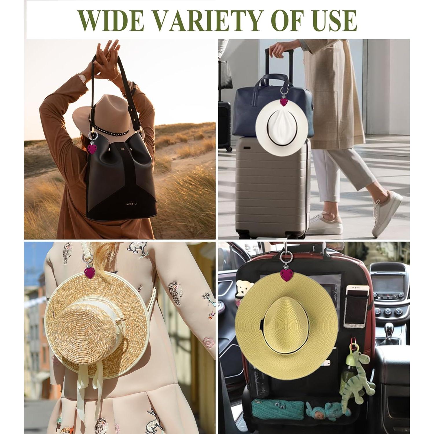 Clip para Sombrero de Viaje - Soporte Manos Libres de Silicona