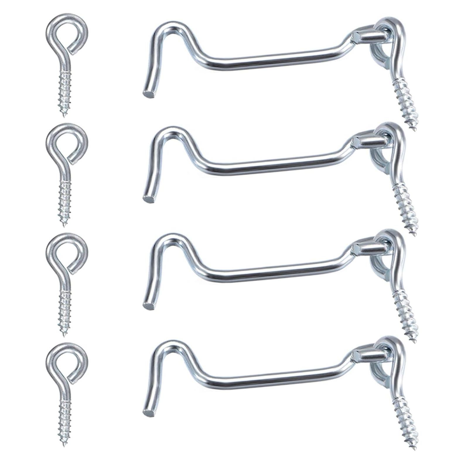 4 Ganchos de Cabina 38mm ZXUEZHENG Acero Galvanizado