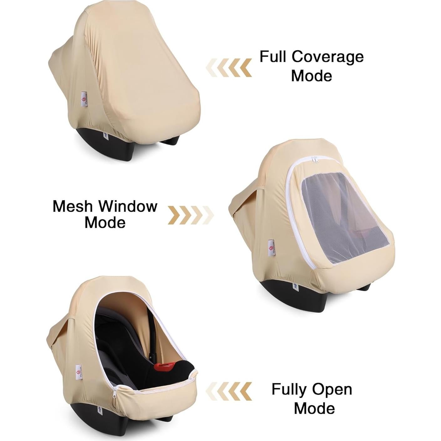 Funda para Asiento de Auto Metplus Cereal 2-en-1 para Bebé