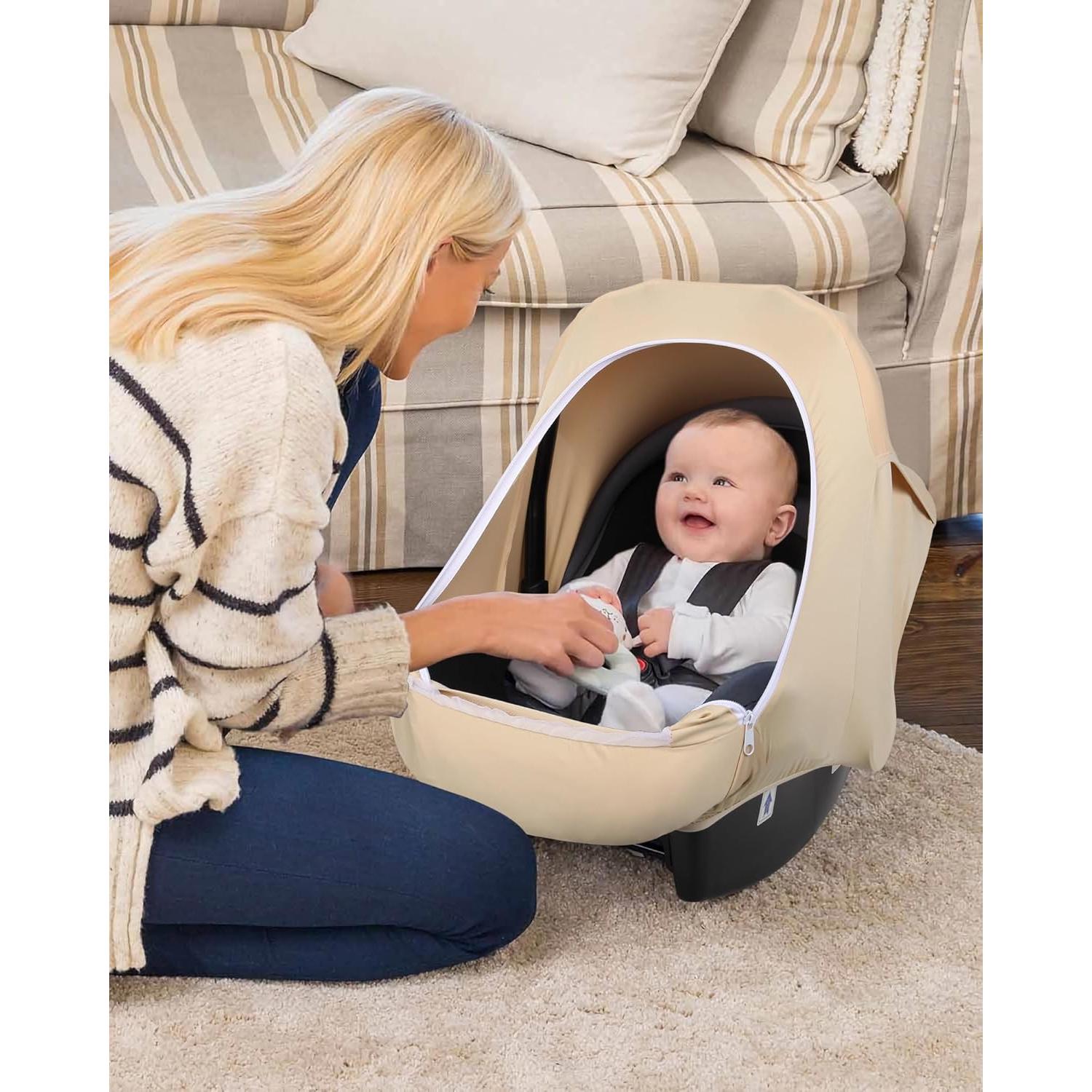 Funda para Asiento de Auto Metplus Cereal 2-en-1 para Bebé