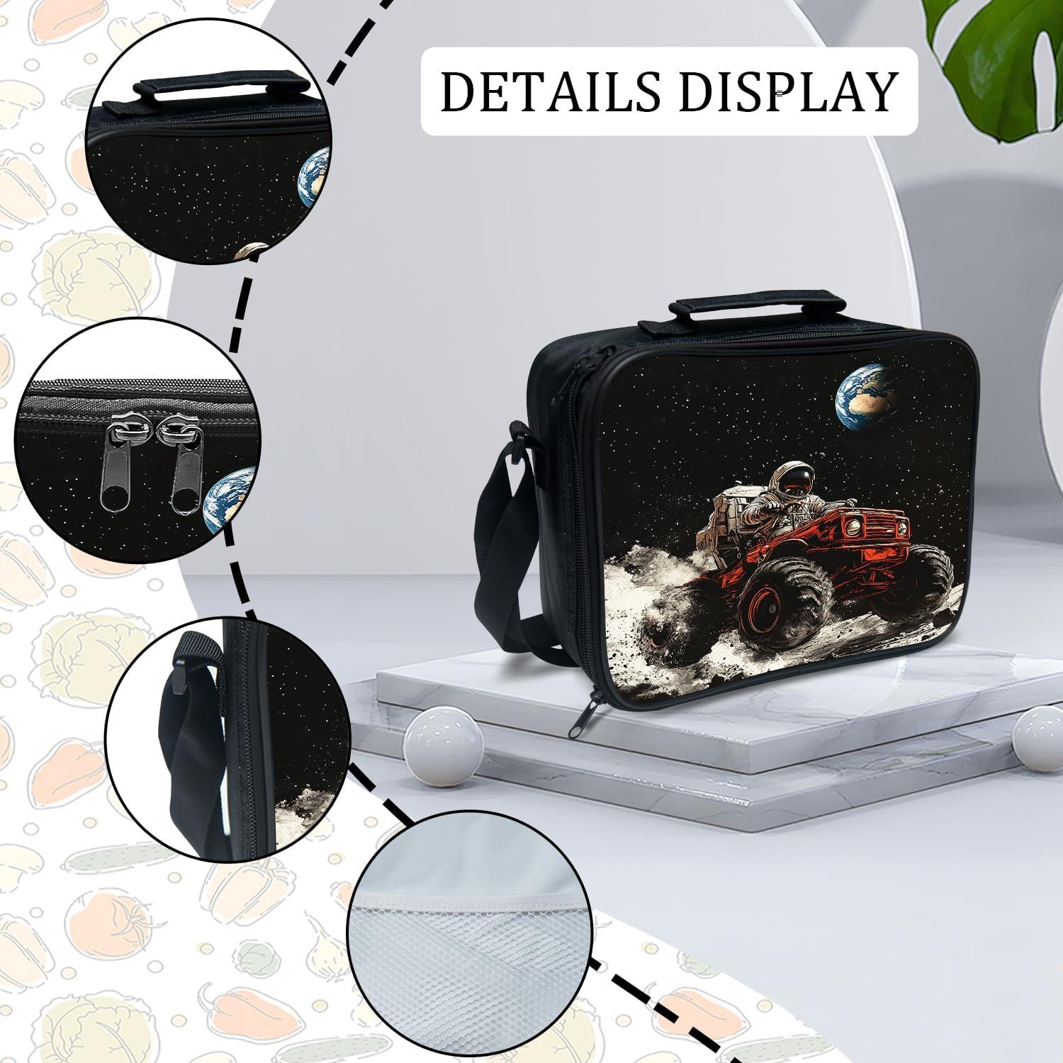 Mochila Escolar Luxvio Astronauta 43 cm para Niños y Niñas