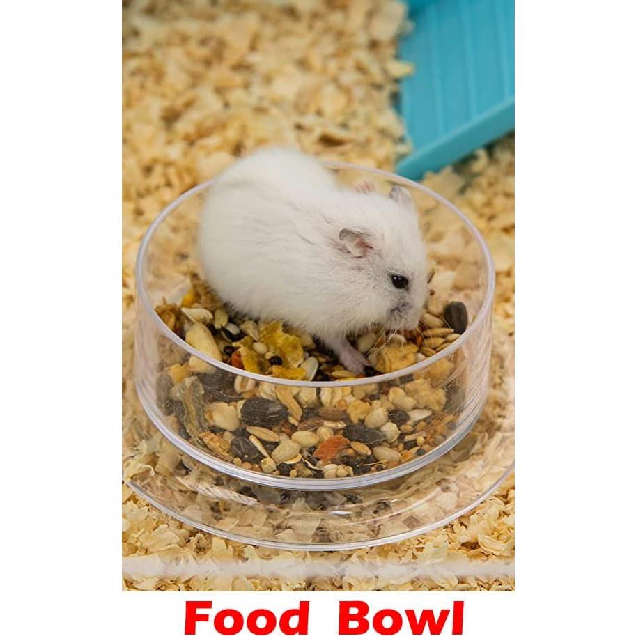 Jaula para Hámster Mcage 2 Niveles con Accesorios Azul 48x30x38 cm